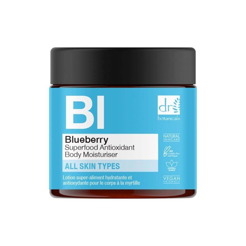 Crème hydratante corporelle antioxydante à la myrtille (60 ml)