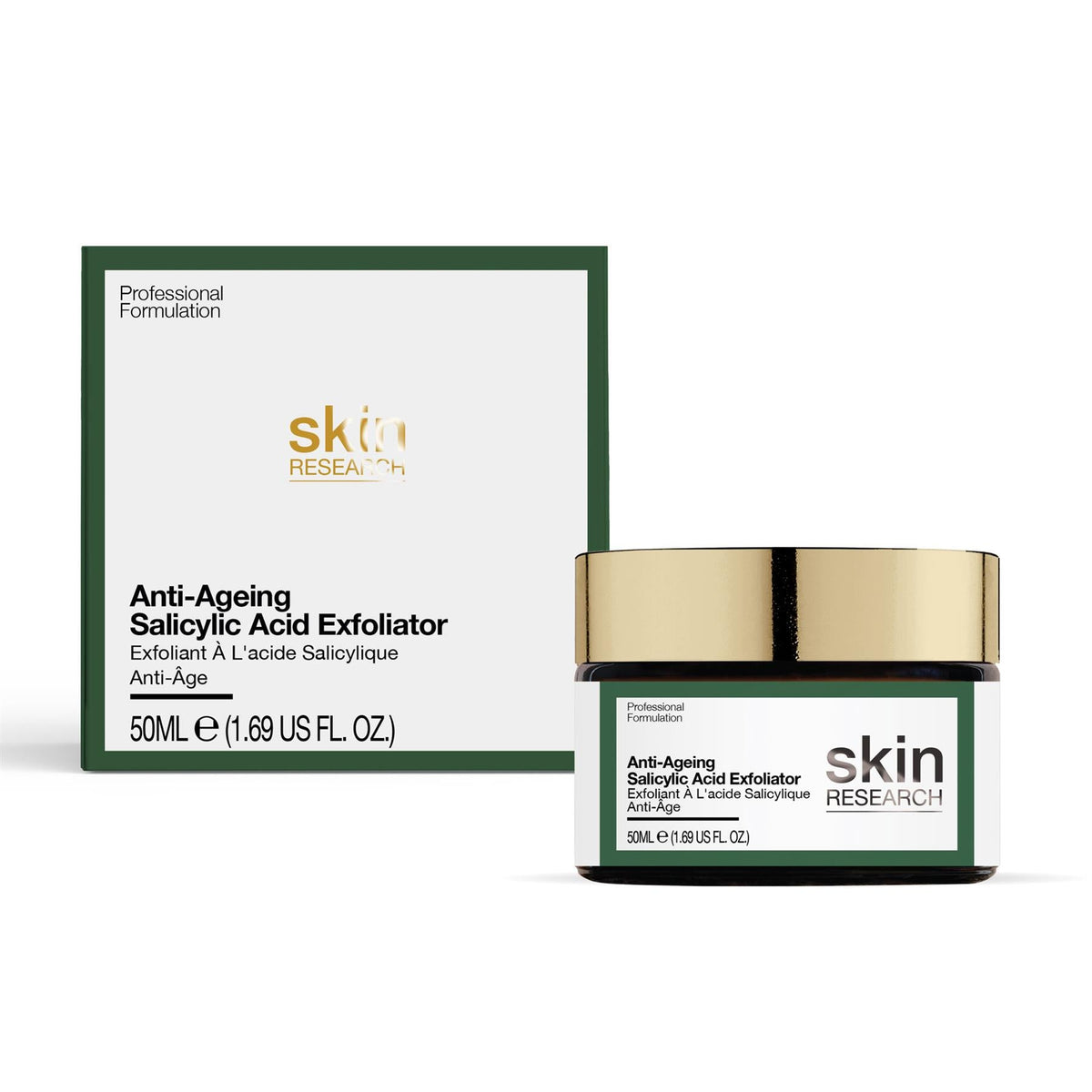 Exfoliante con ácido salicílico antienvejecimiento 50ml