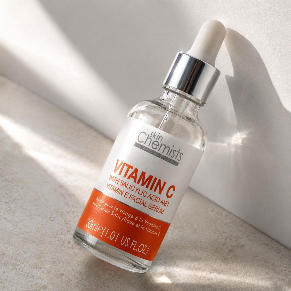 skinChemists Anti-Aging Vitamin C, Salicylic Acid Vitamin C Facial Serum 30ml - skinChemists
