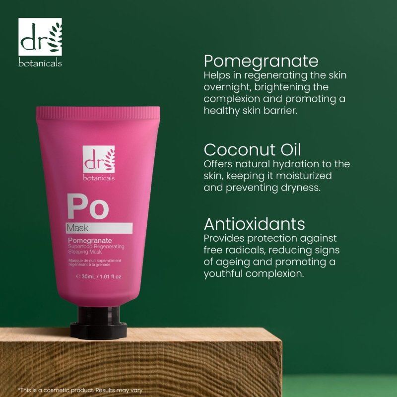 Anti-Ageing Pomegranate Superfood Regenerating Sleeping Mask 30ml