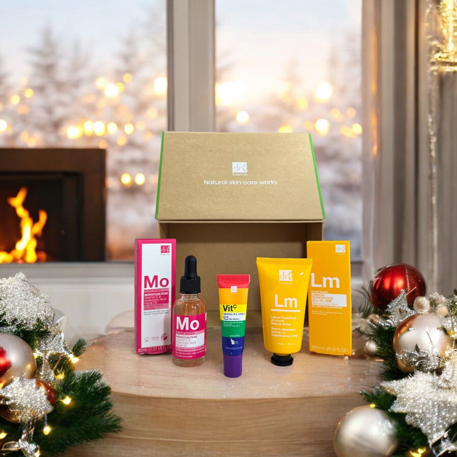 Coffret cadeau de luxe de soins de la peau vegan best-sellers pour femmes