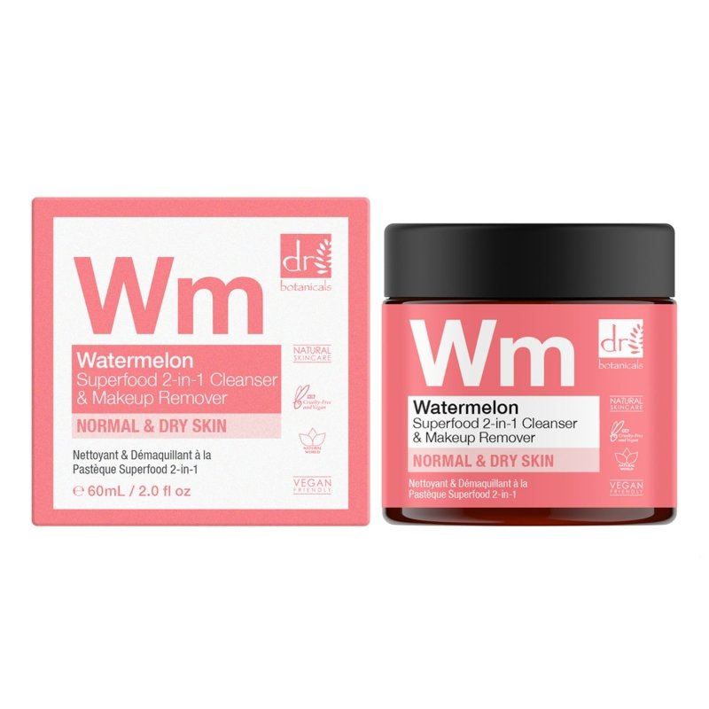 Wassermelonen-Superfood 2-in-1 Reinigungs- und Make-up-Entferner 60 ml