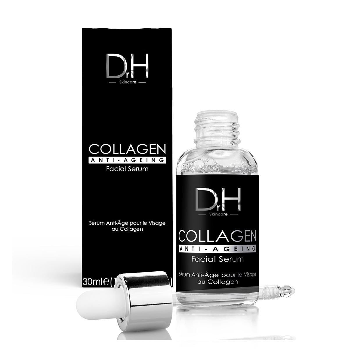 Sérum visage anti-âge au collagène 30 ml + Crème de jour anti-âge au collagène 60 ml