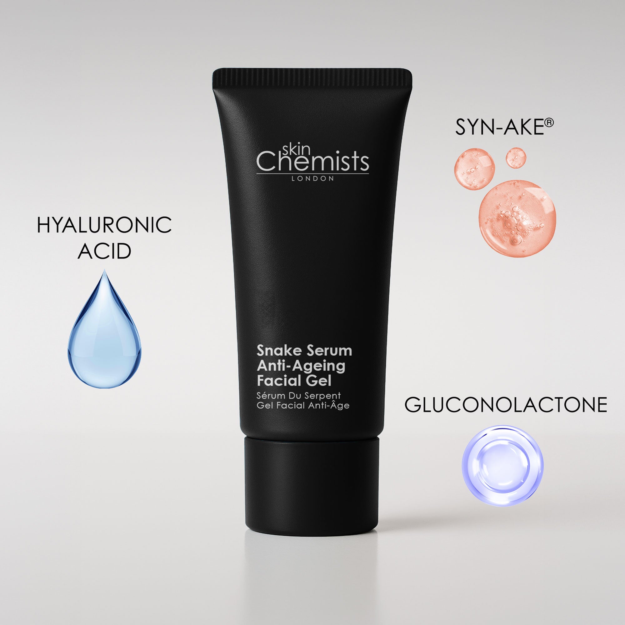 Sérum visage anti-rides au venin de serpent skinChemists 30 ml