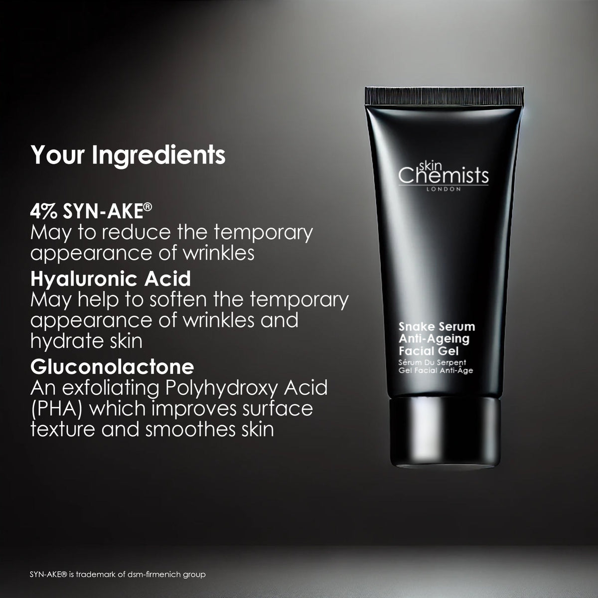 4% SYN-AKE® Snake Serum Facial Gel 30ml