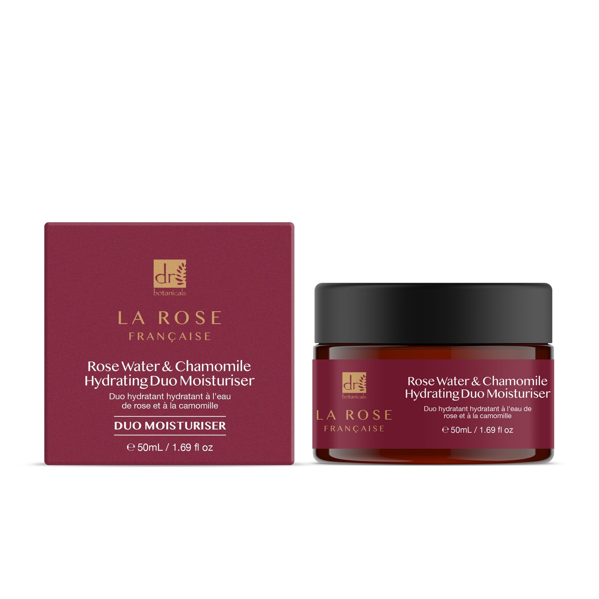 DB La Rose Française - Sérum Visage, Duo Hydratant et Sérum Contour des Yeux