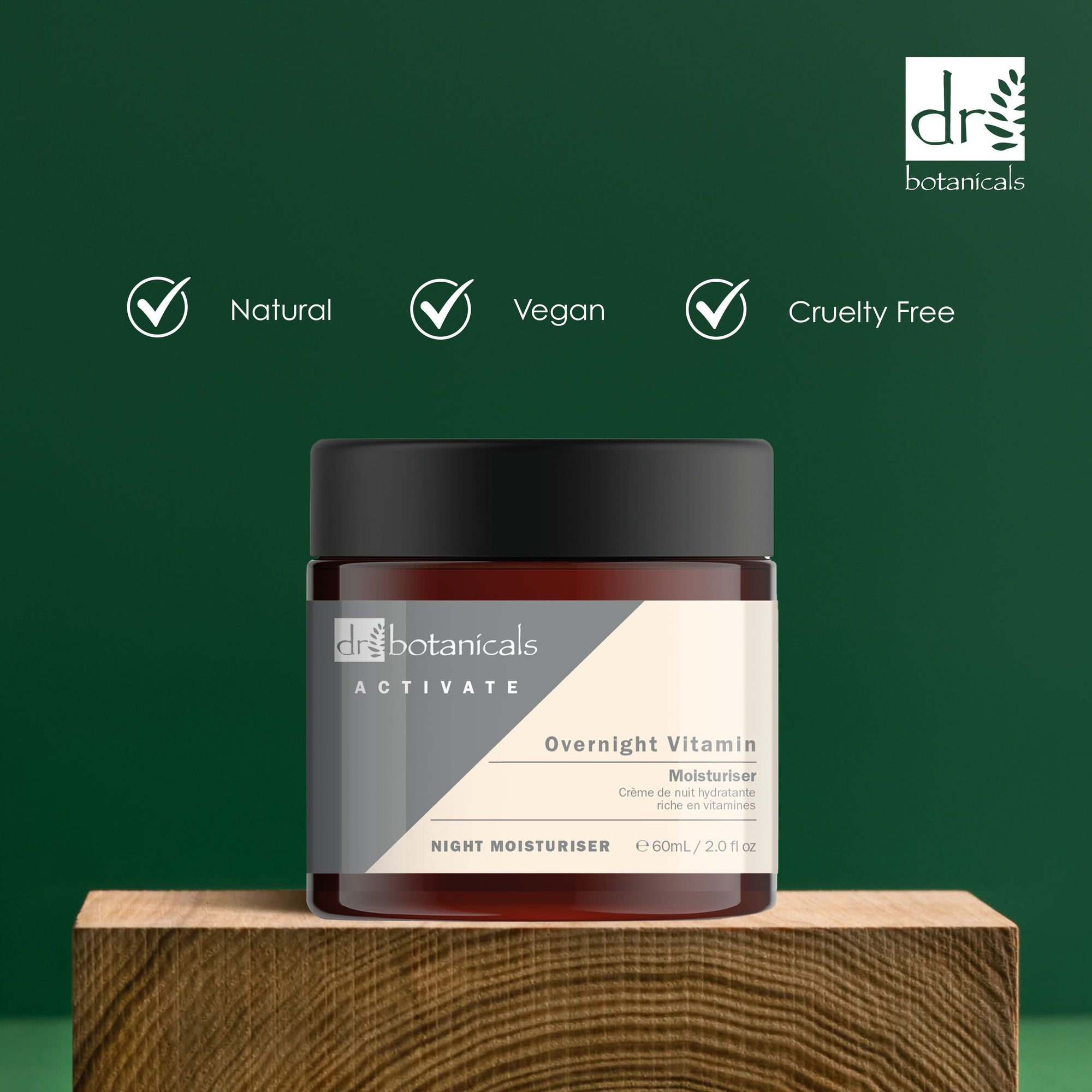 Activate Overnight Vitamin Moisturiser 60ml