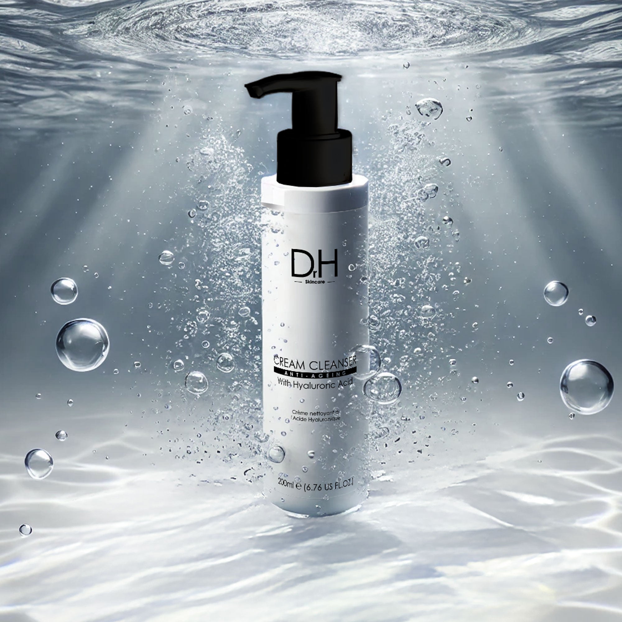 Crème nettoyante à l'acide hyaluronique 200 ml