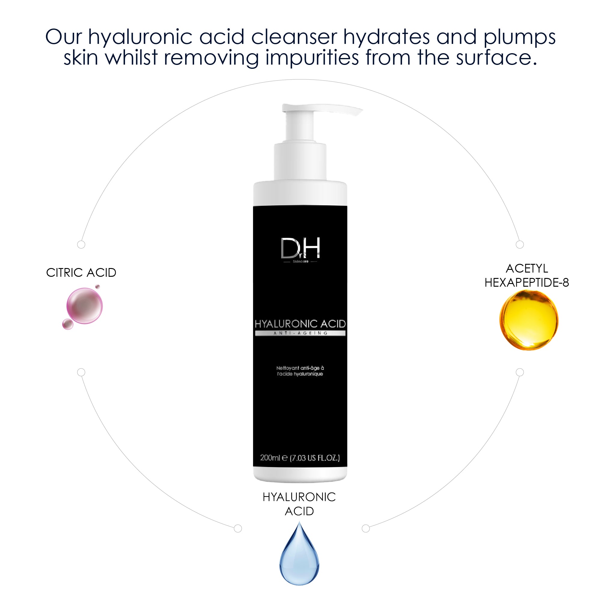 Hyaluronic Acid Cleanser 200ml