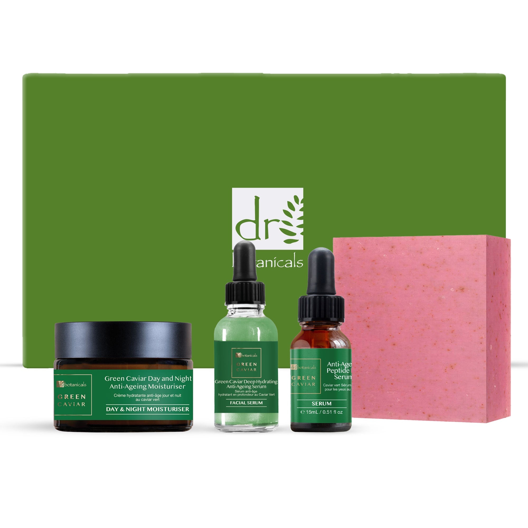 Anti-Ageing Green Caviar Morning Skincare Gift Set