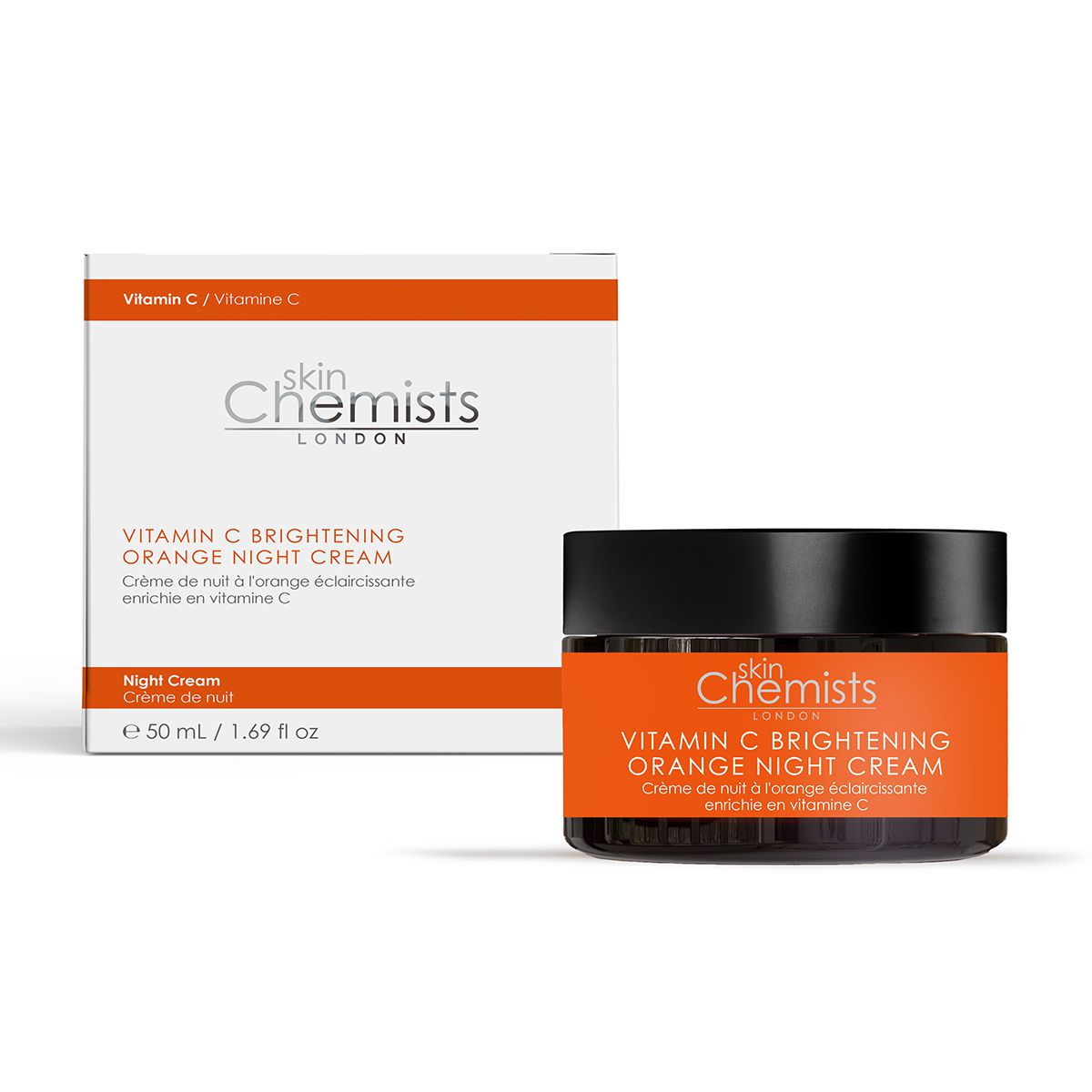 Vitamin C Aufhellende Orangen-Nachtcreme 50 ml
