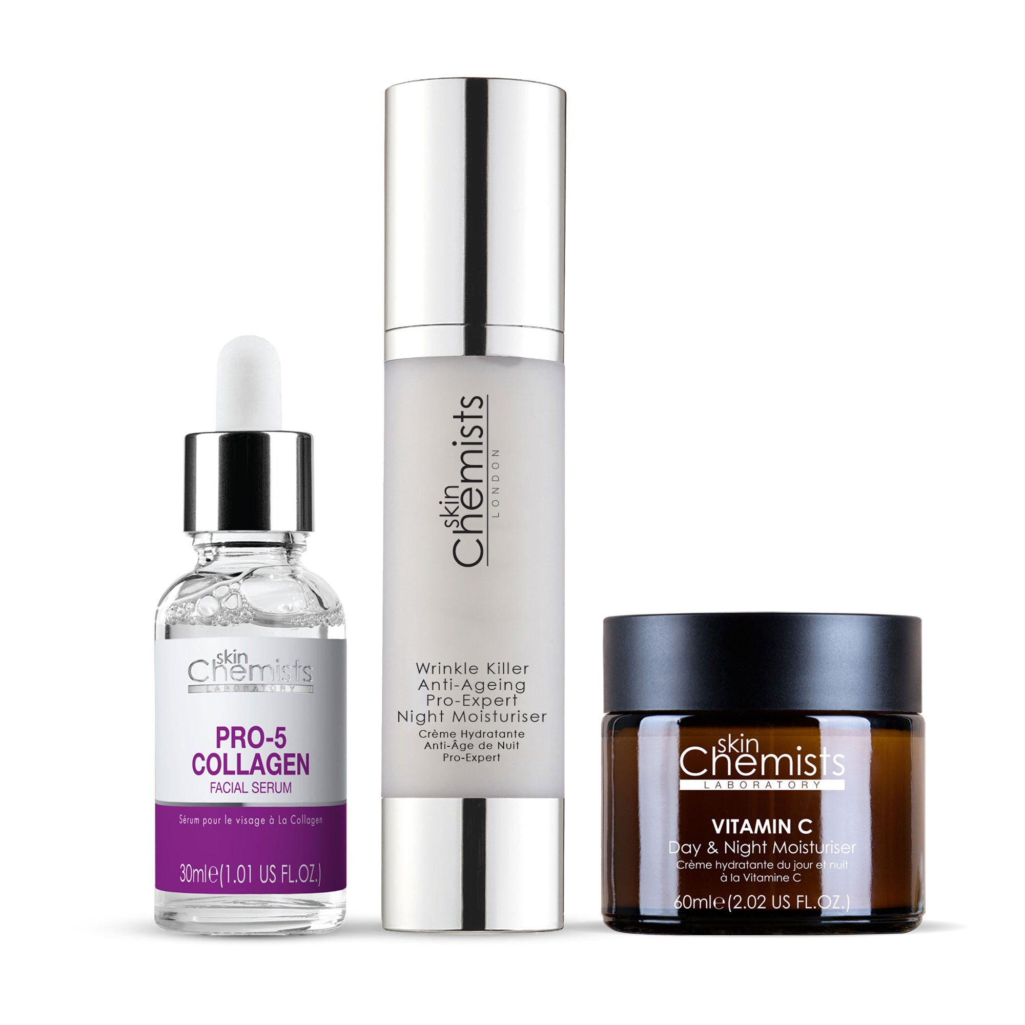skinChemists Anti-Aging Facial Care Kit
