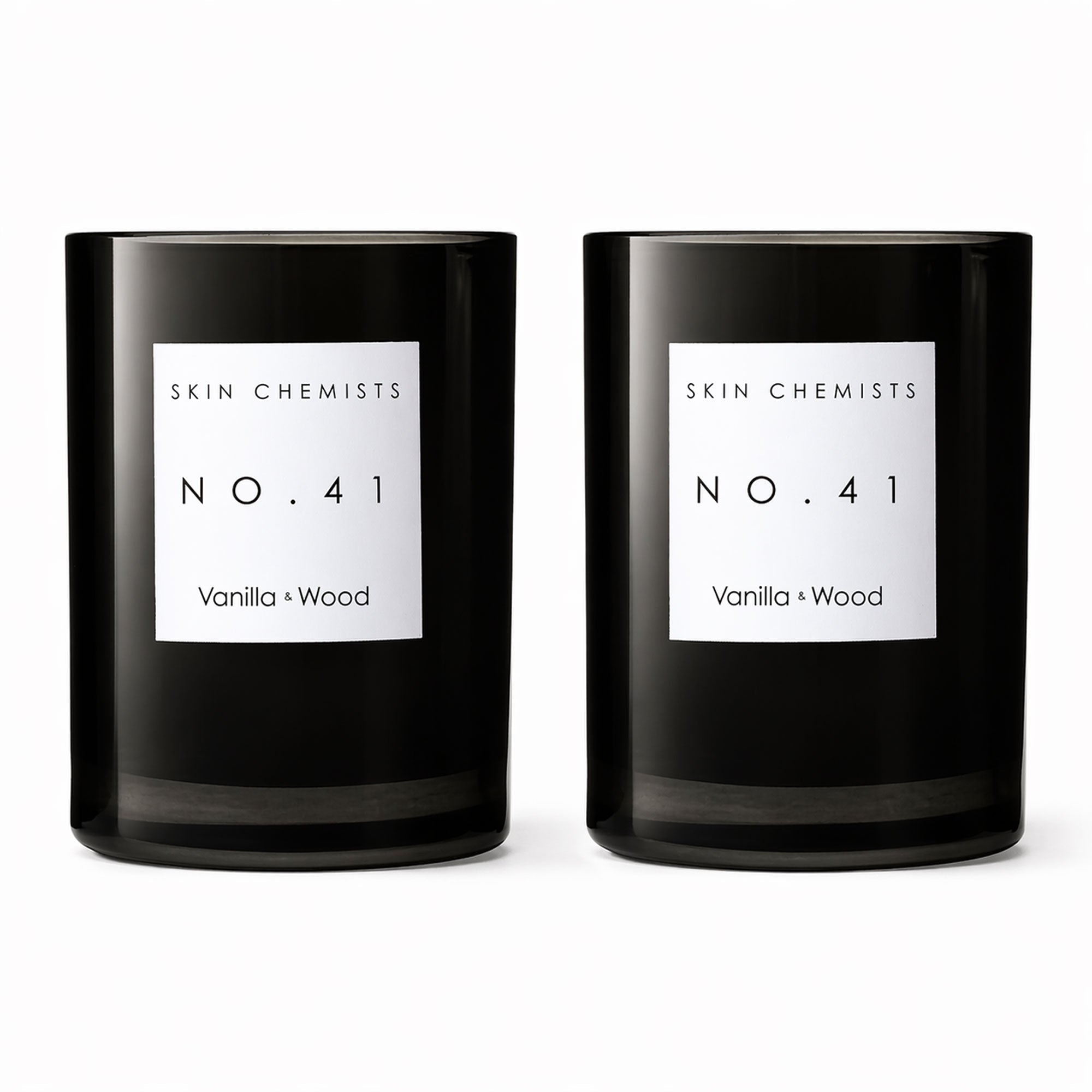 Vanilla & Wood Luxury Candle Set Ð No.41