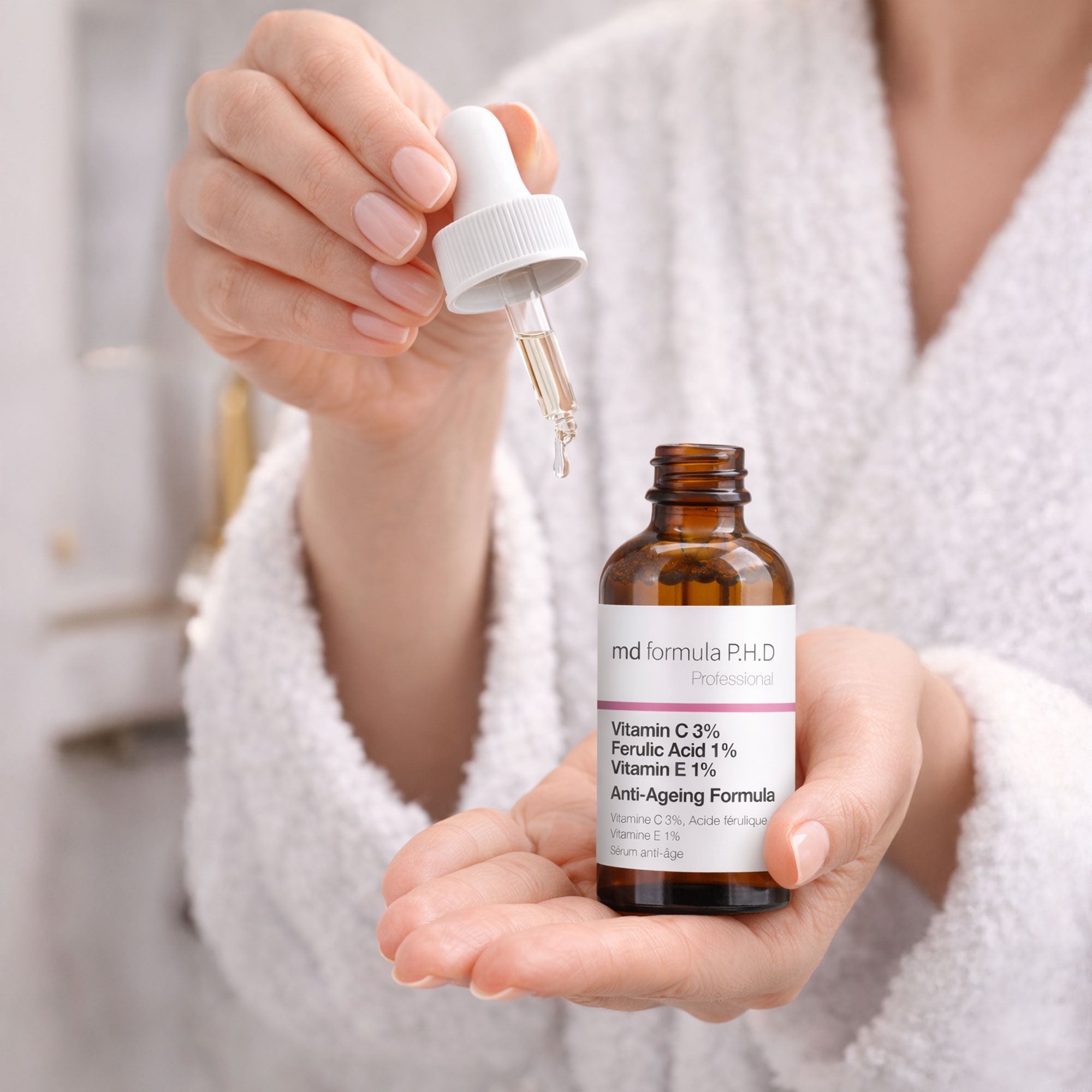 Anti-Ageing Serum Vitamin C 3%, Ferulic Acid 1%, Vitamin E 1% 30ml