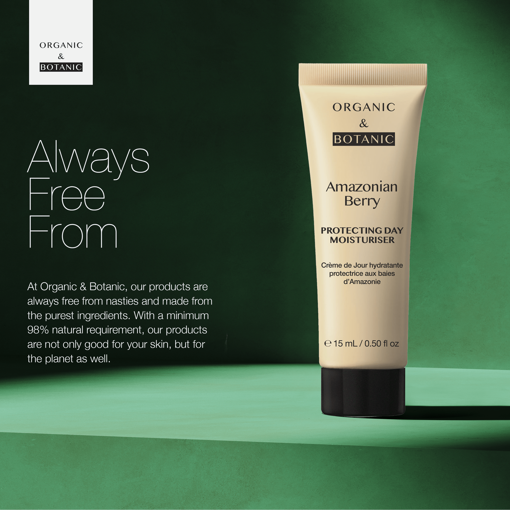 Amazonian Berry Day Moisturiser 15ml x 2 Duo Pack