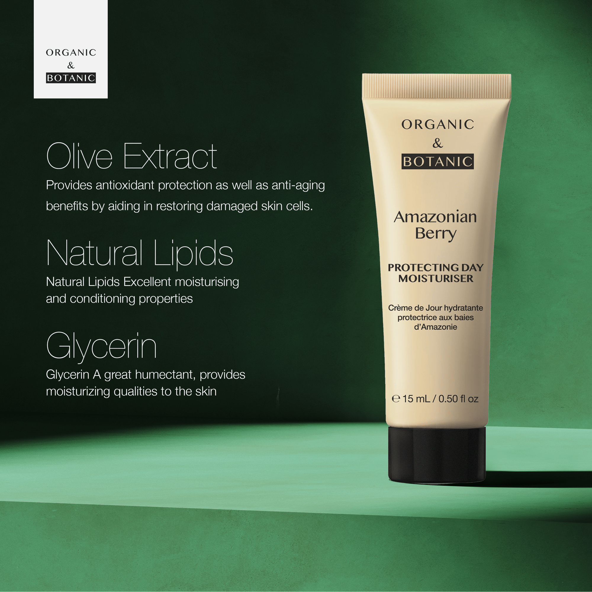 Anti-Ageing Amazonian Berry Day Moisturiser 15ml x 2 Duo Pack