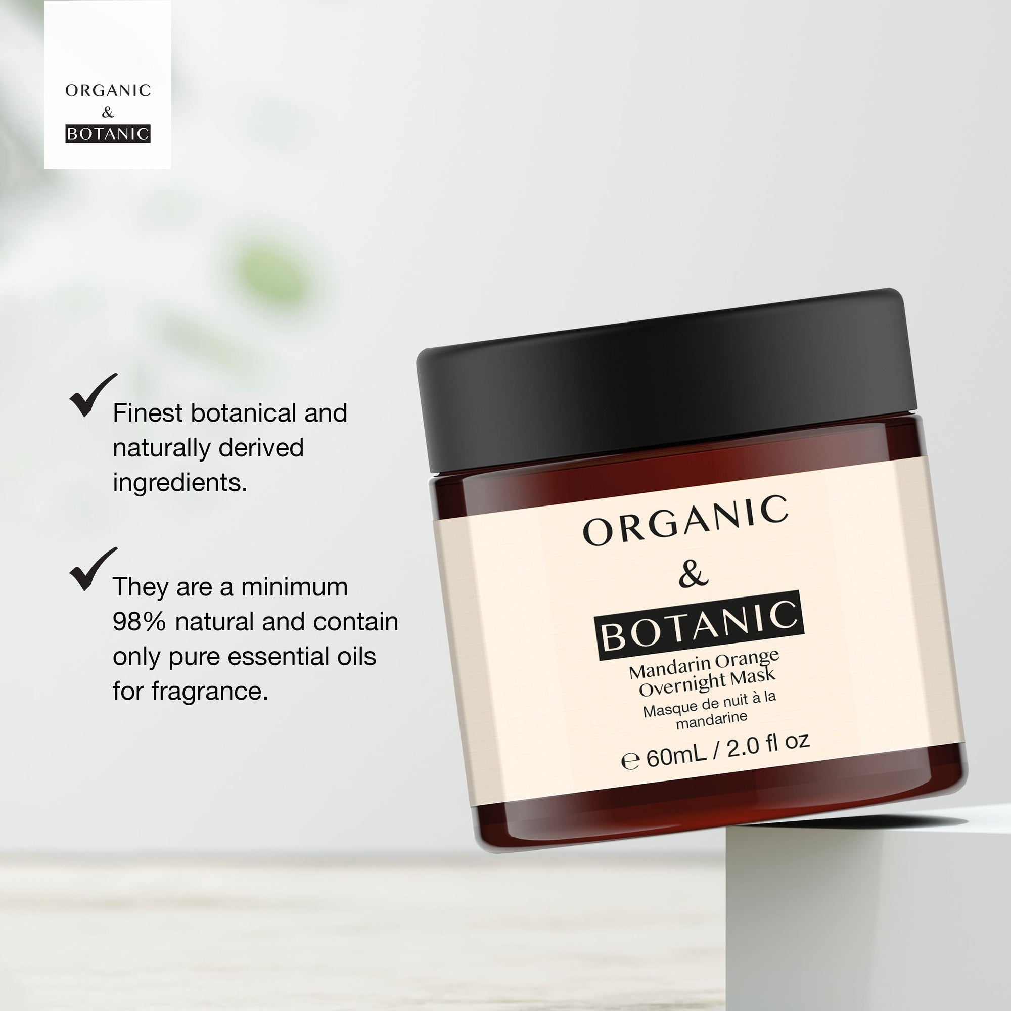 Mandarin Orange Overnight Mask 60ml x 2 Duo Pack