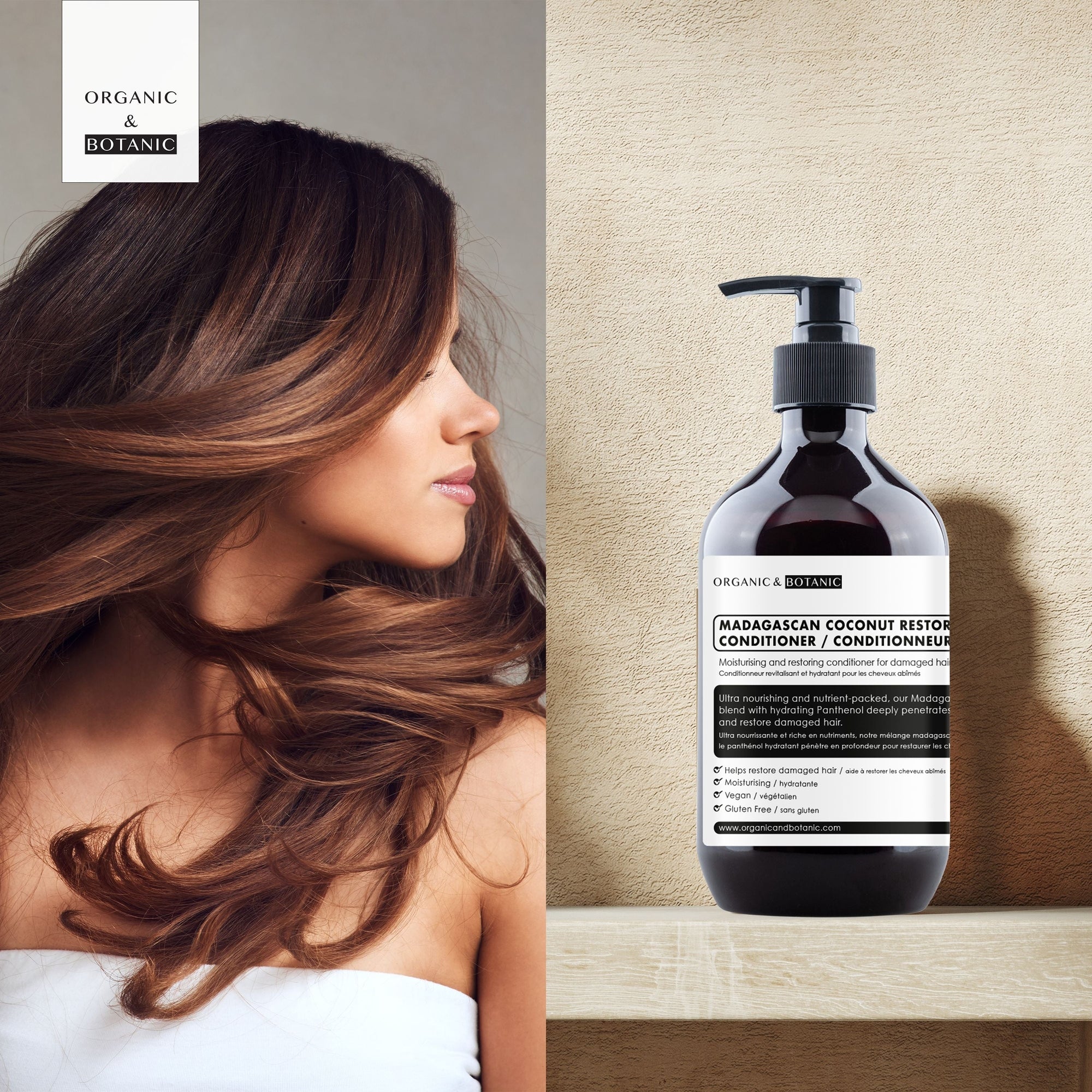 Madagascan Coconut Restoring Conditioner 500ml x 2 Duo Pack