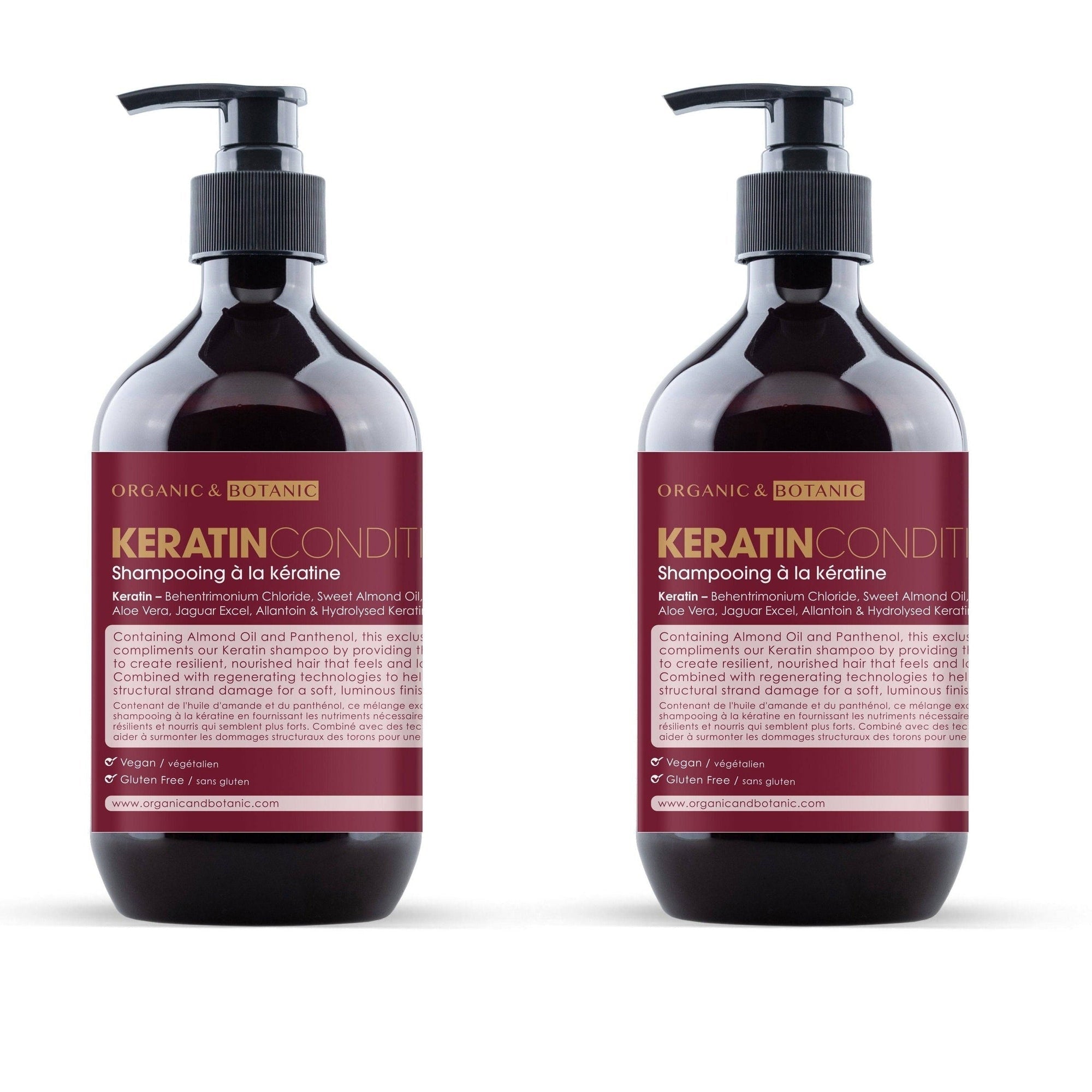 Keratin Conditioner 500ml x 2 Duo Pack