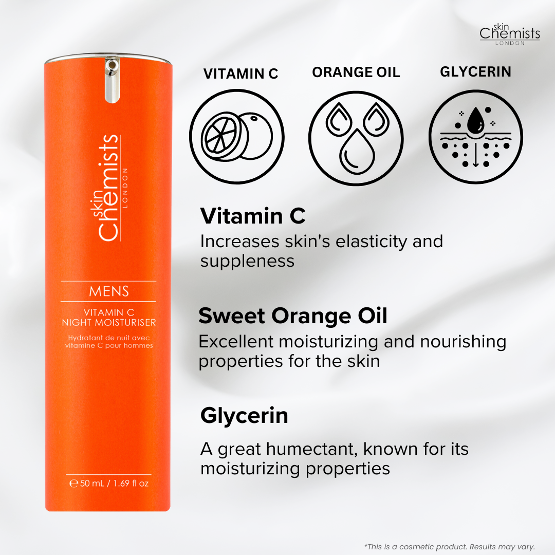 Men's Vitamin C Night Moisturiser 50ml