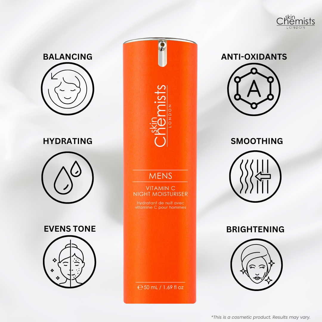 Vitamin-C-Nachtcreme für Männer, 50 ml Doppelpackung zum Vorteilspreis