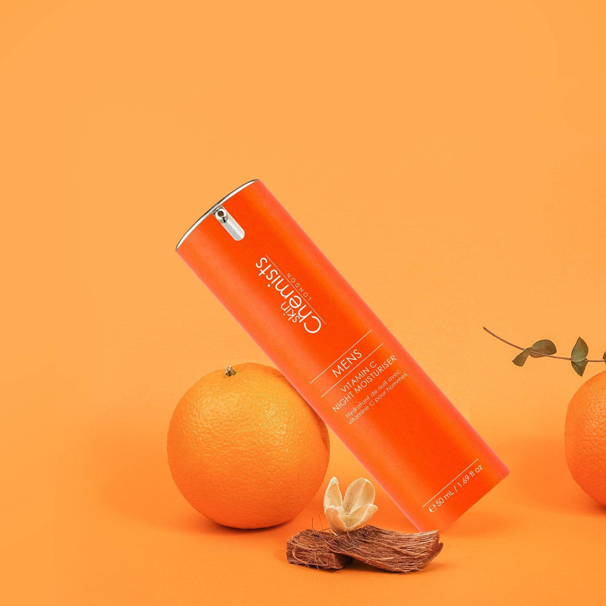 Vitamin-C-Nachtcreme für Männer, 50 ml Doppelpackung zum Vorteilspreis