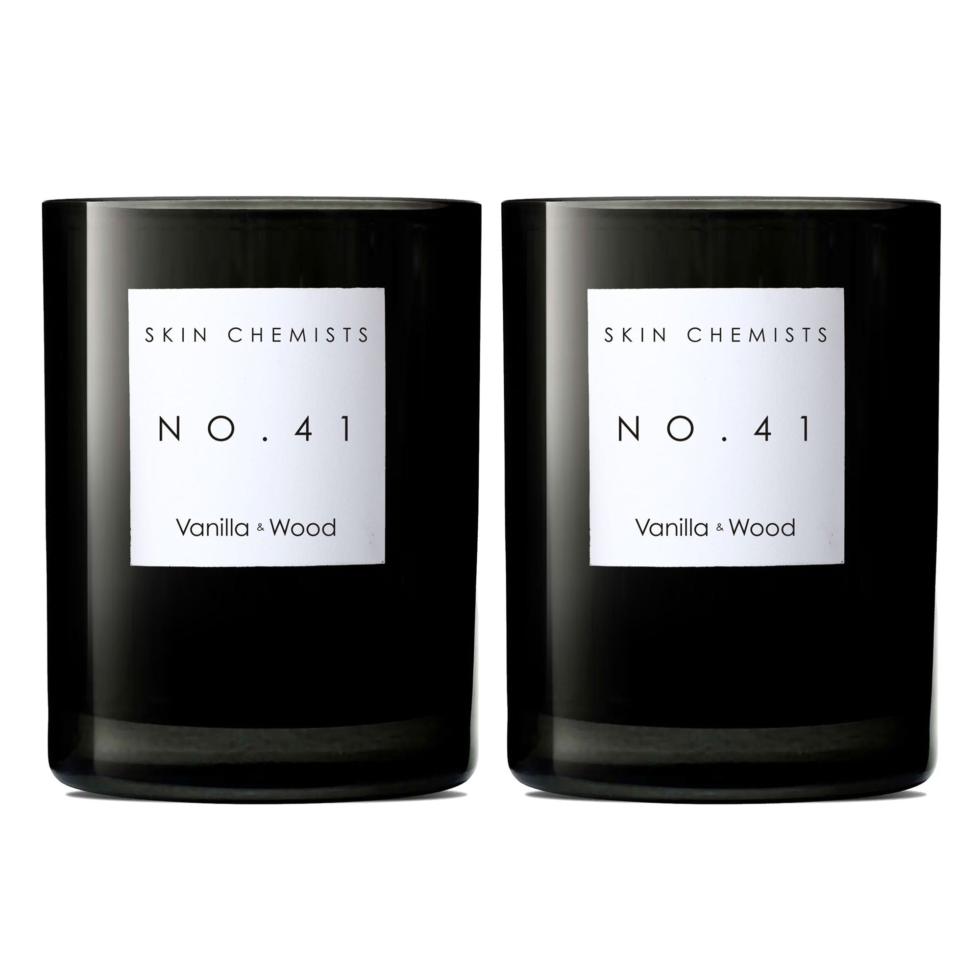 No.41 Vanilla & Wood Candle 200g x 2 Duo Pack