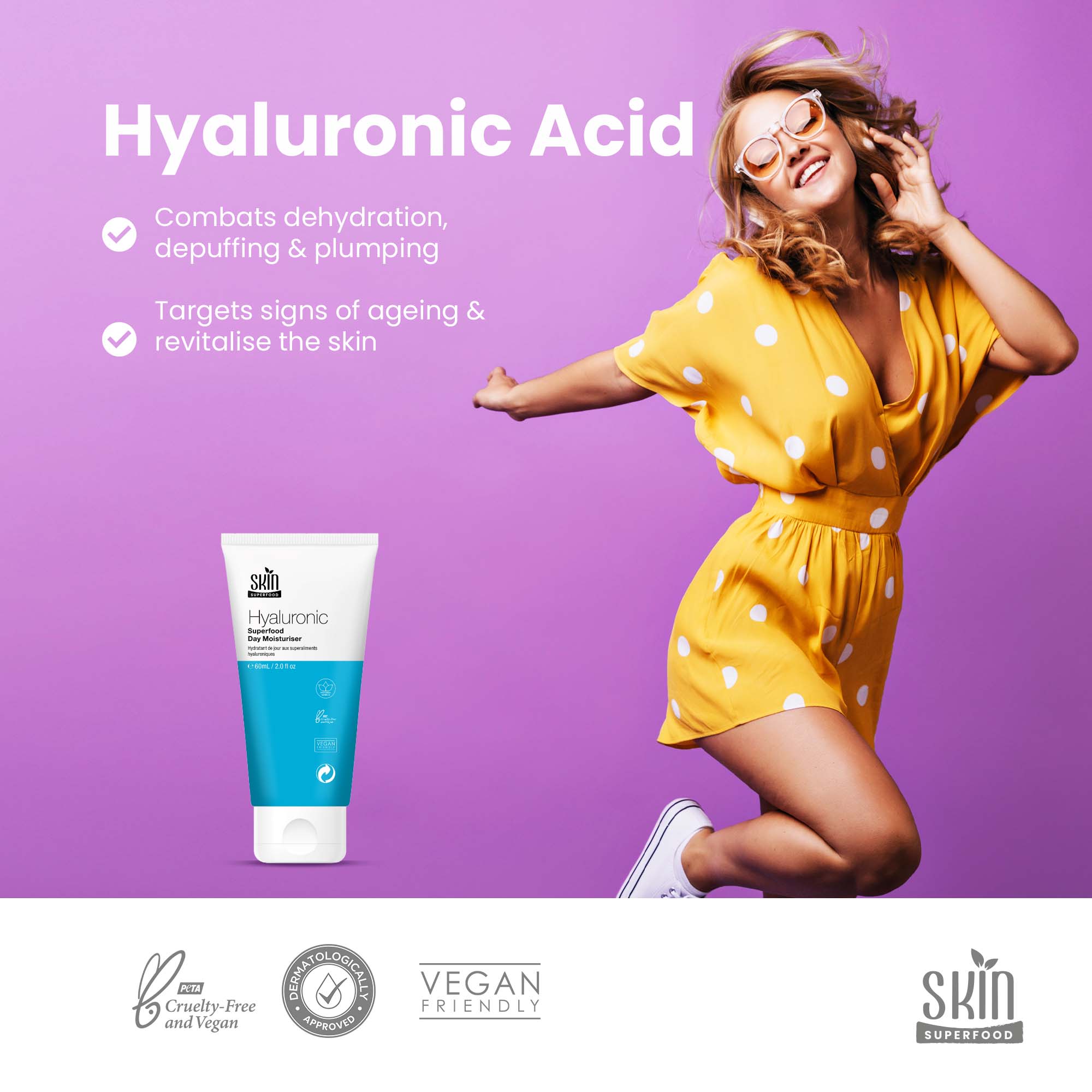 Hyaluronsäure-Superfood-Tagescreme 60 ml
