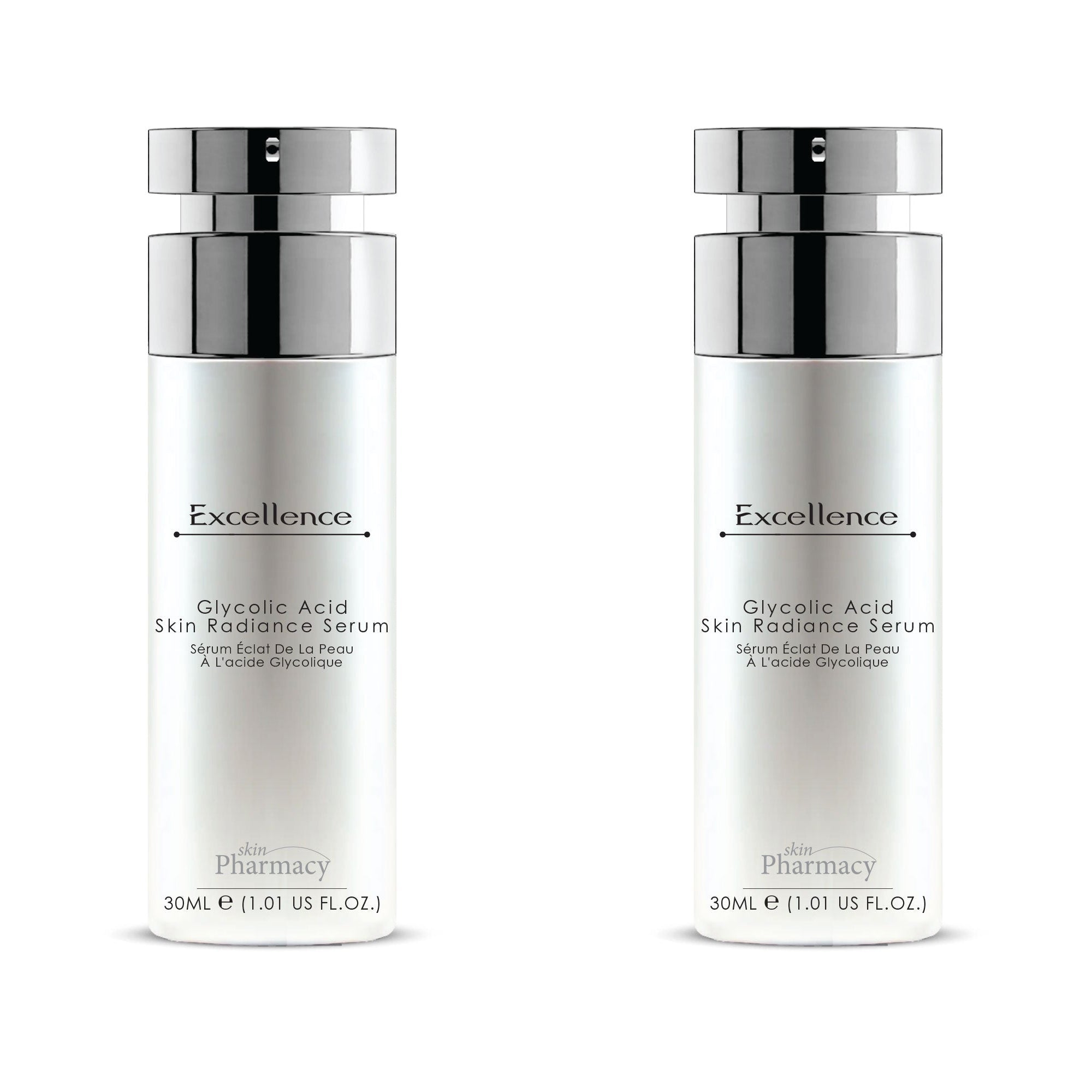 Excellence Glycolic Acid Skin Radiance Serum 30ml x 2 Duo Pack