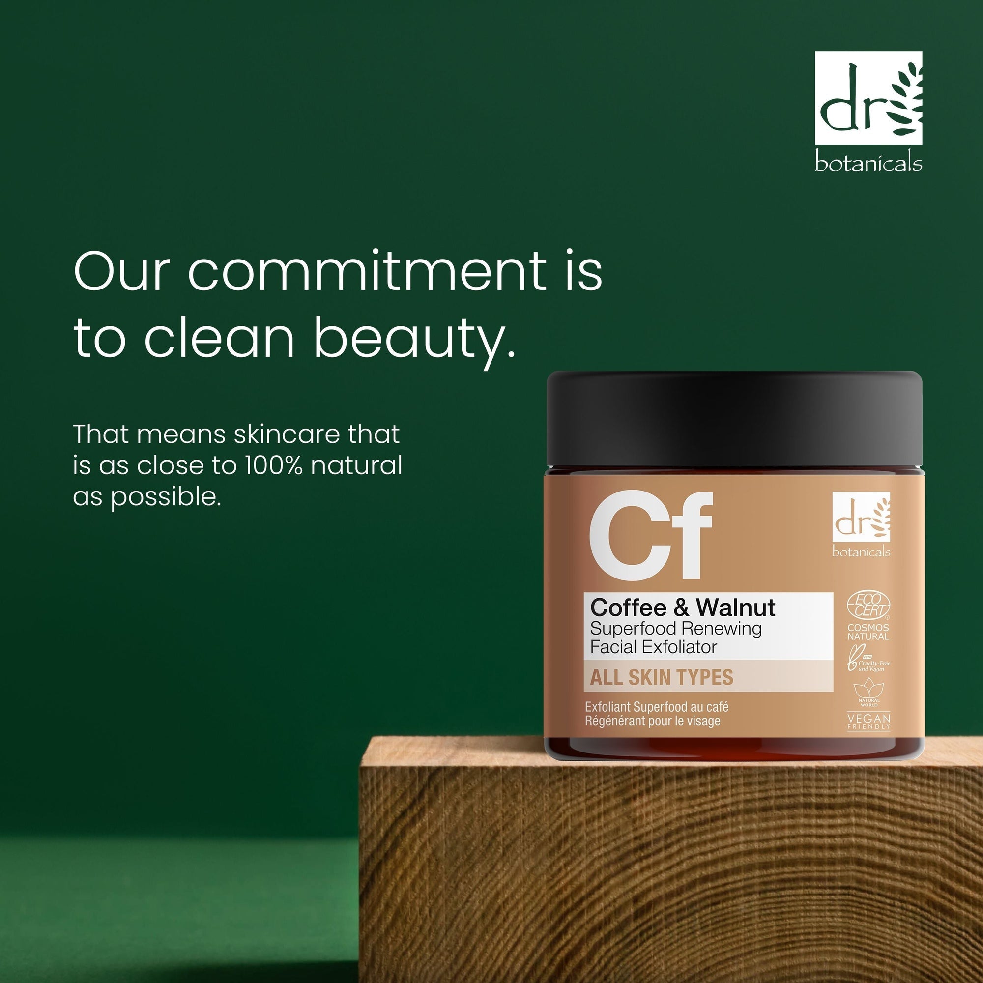 Coffee Superfood Renewing Facial Exfoliator 60ml x 2 Duo Pack