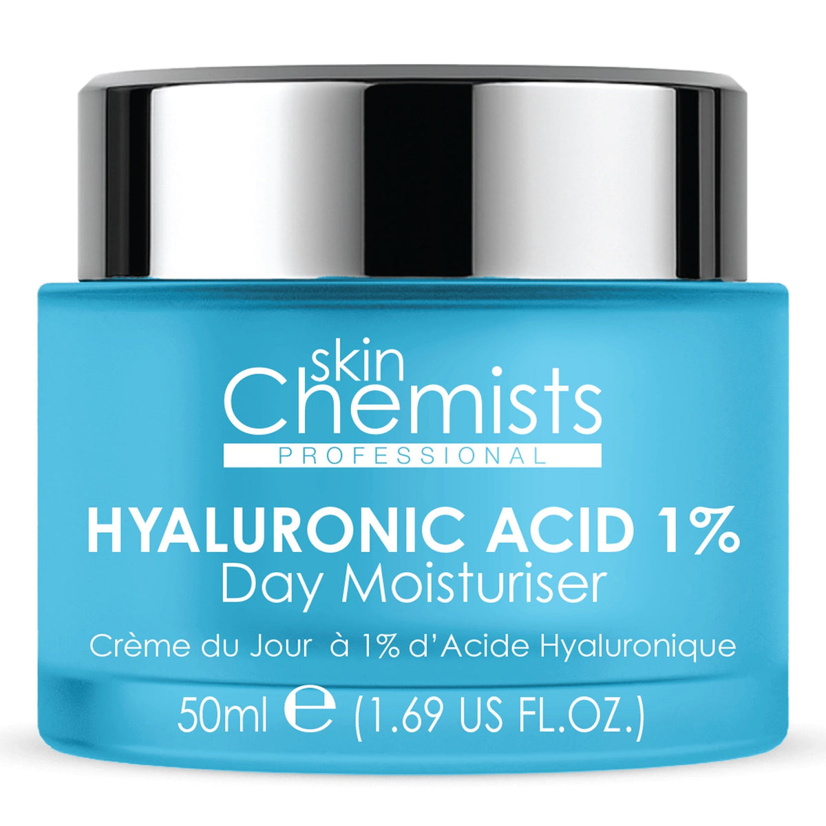 Crème hydratante de jour à l’acide hyaluronique 1% 50ml