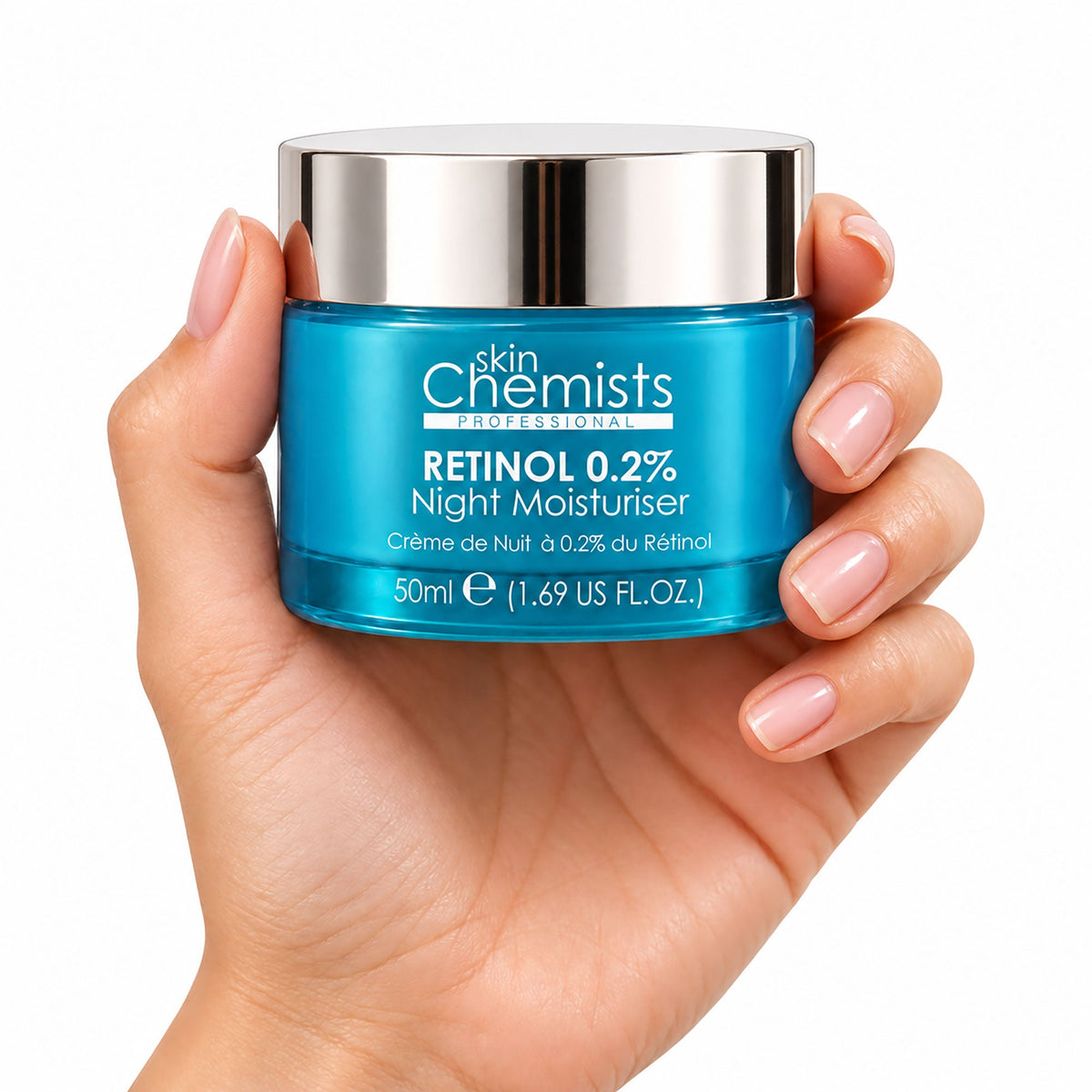 Crema hidratante de noche con retinol 0.2% 50ml