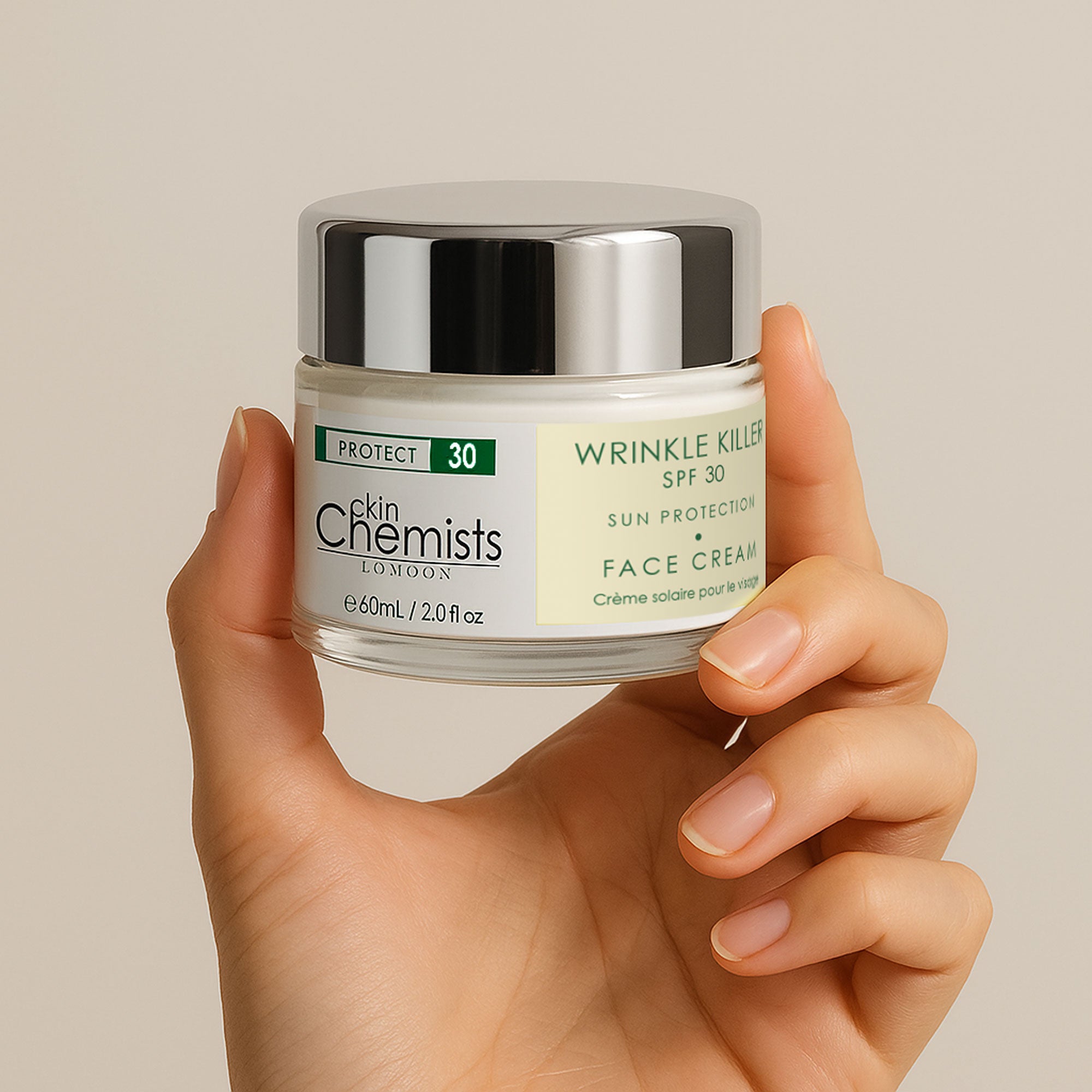 Wrinkle Killer Sun Protection Day Moisturiser SPF 30 60ml