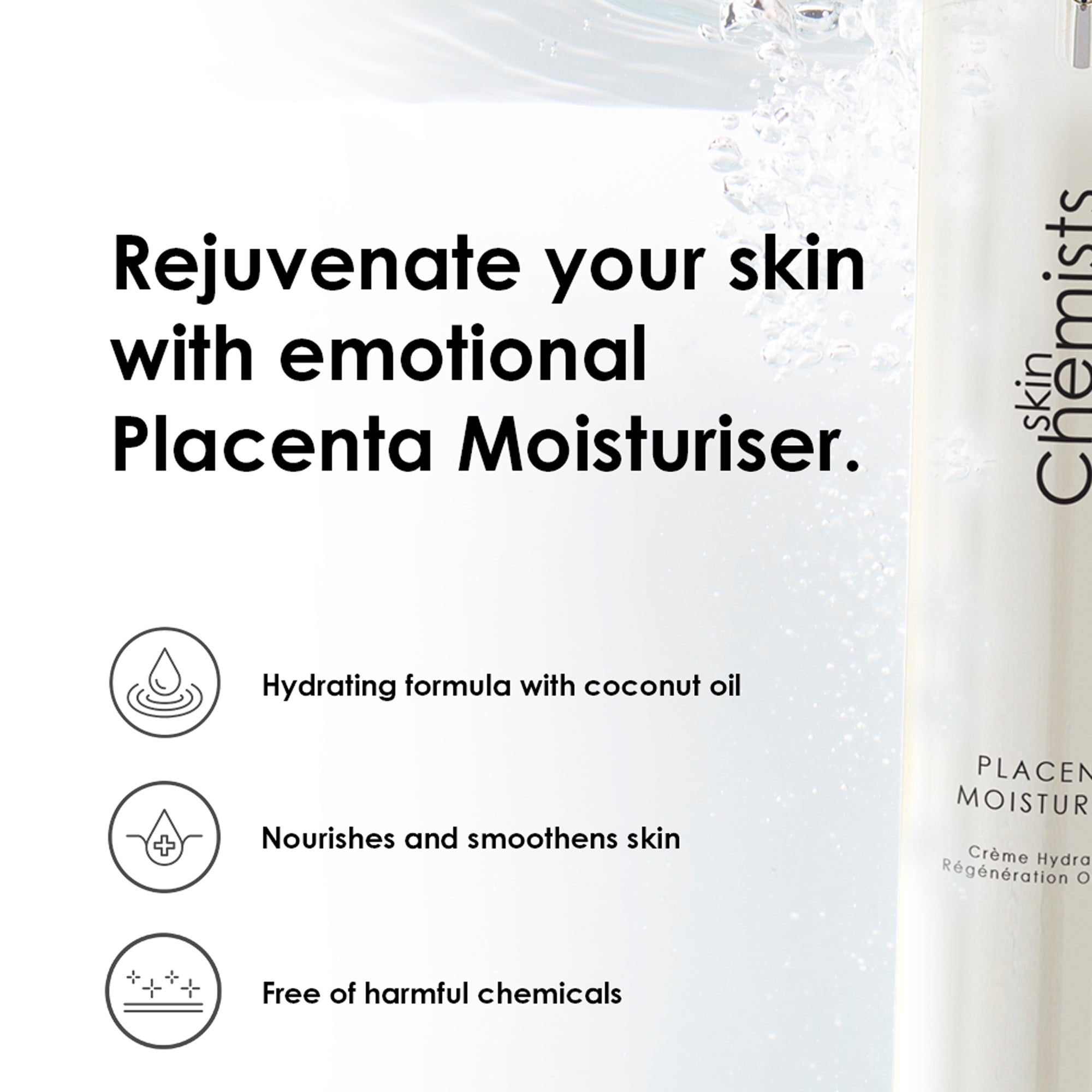 Placenta Moisturiser 50ml x 2 Duo Pack