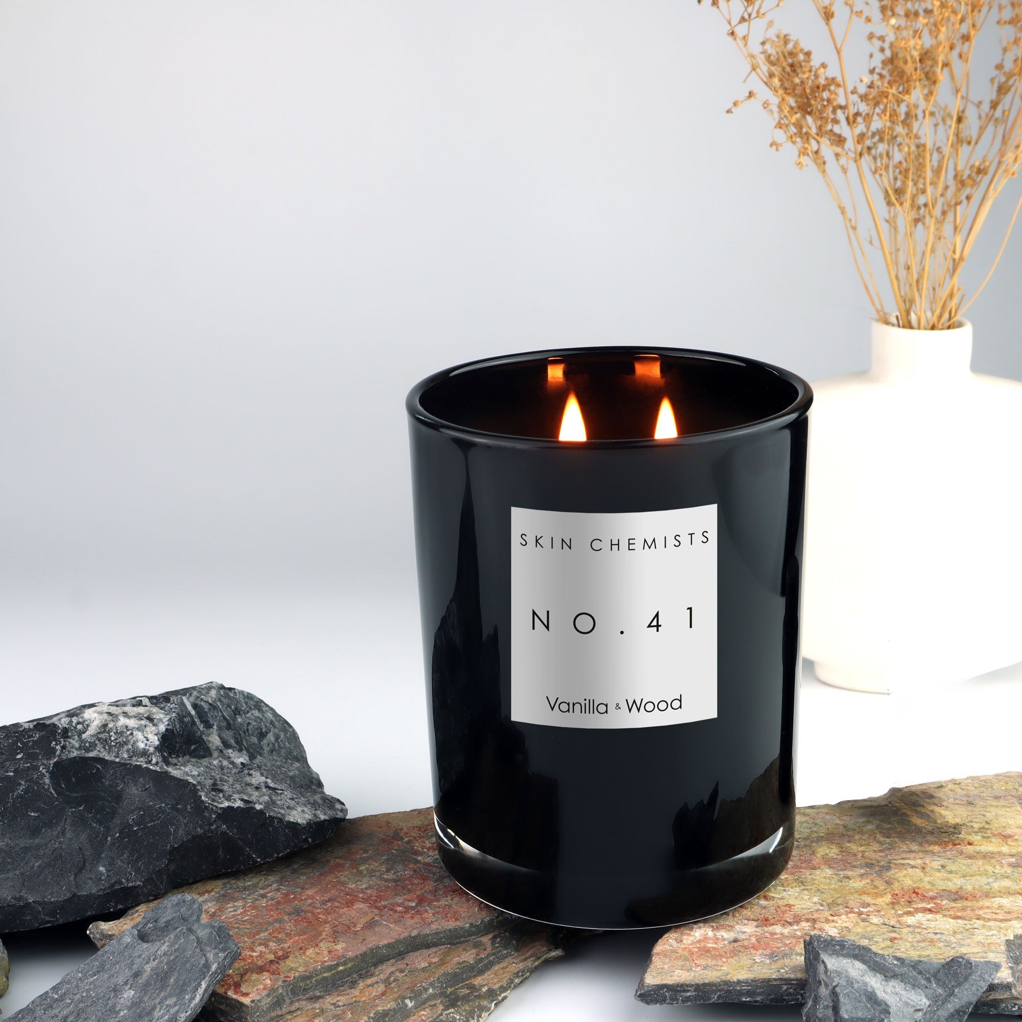 No.41 Vanilla & Wood Candle 200g x 2 Duo Pack