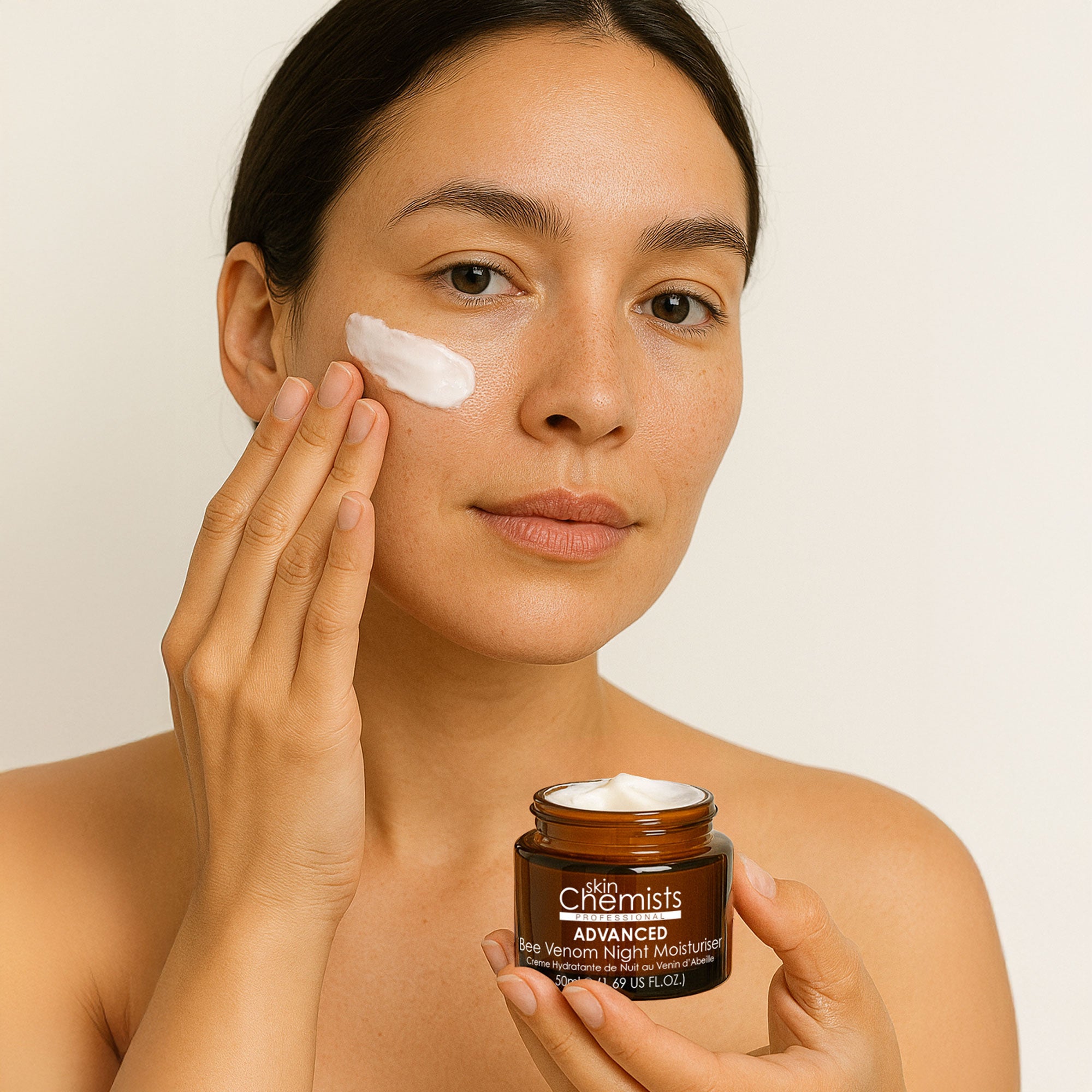 Crème de nuit hydratante au collagène et au venin d'abeille Pro-5 50 ml