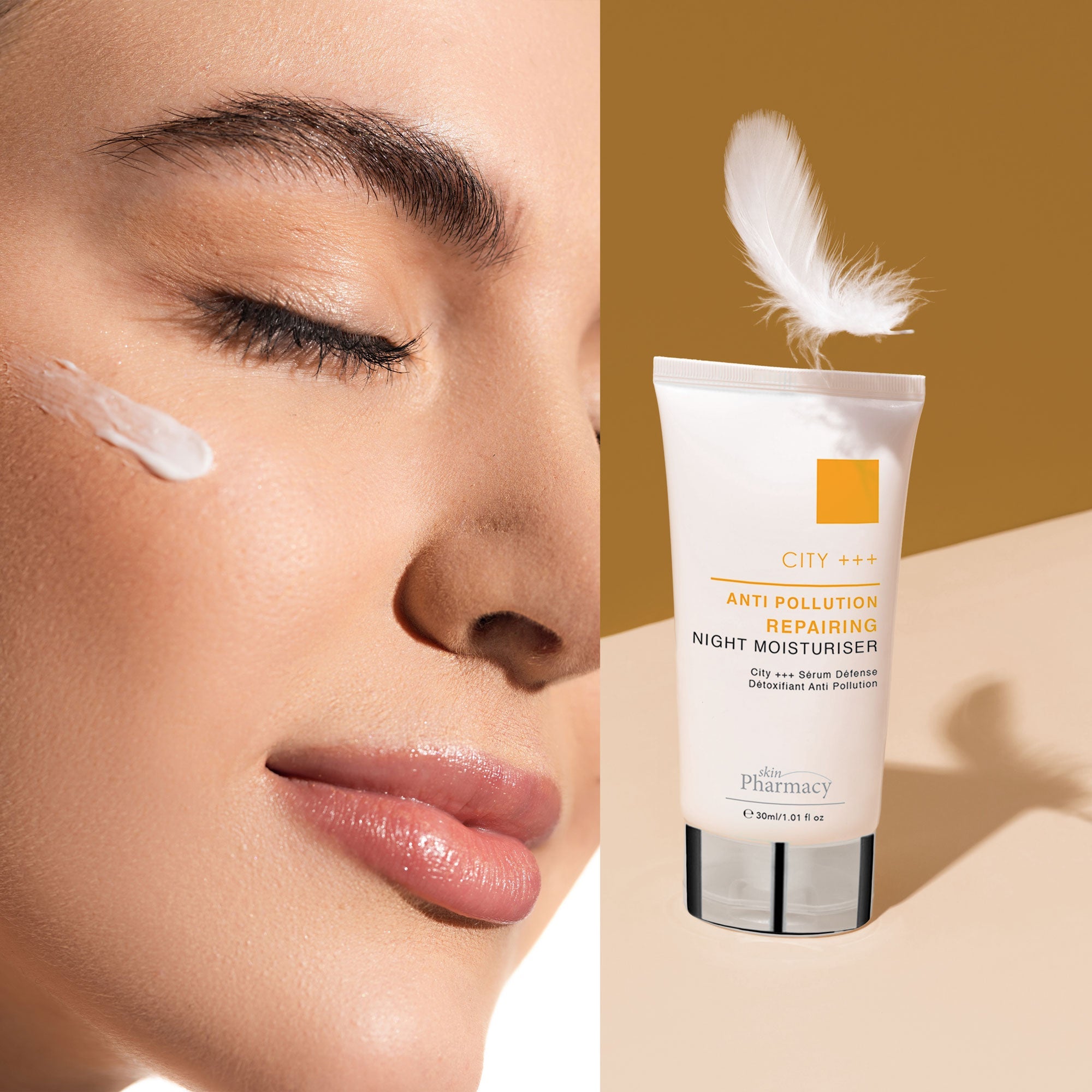 City +++ Anti-Pollution Repairing Night Moisturiser 30ml