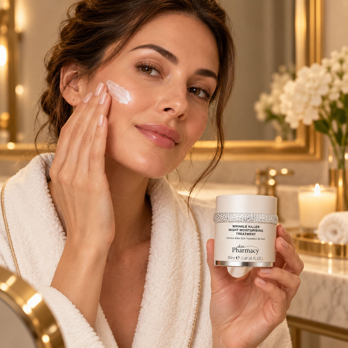 Nachtpflege gegen Falten und Hautalterung, 1 % Wrinkle Killer 50ml