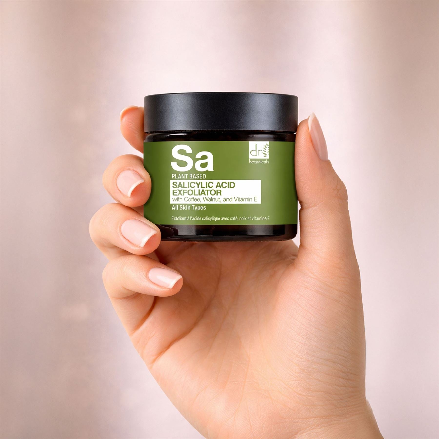 Salicylic Acid Exfoliator with Coffee, Walnut & Vitamin E 60ml