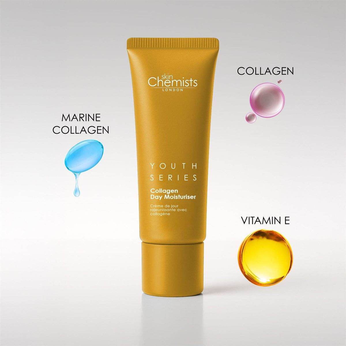 1% Collagen Day Moisturiser 50ml (Vegan) - skinChemists