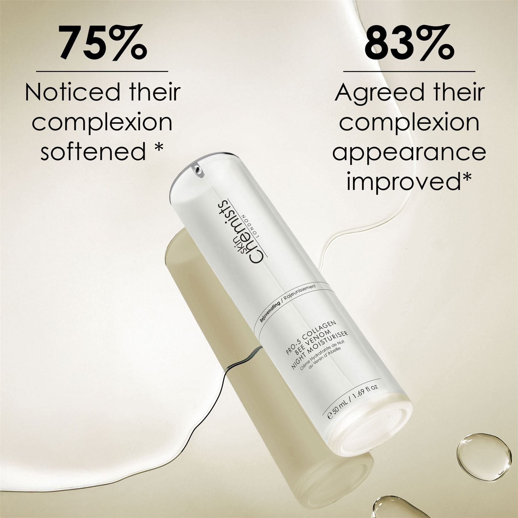 Anti-Ageing Pro-5 Collagen Bee Venom Night Moisturiser 50ml