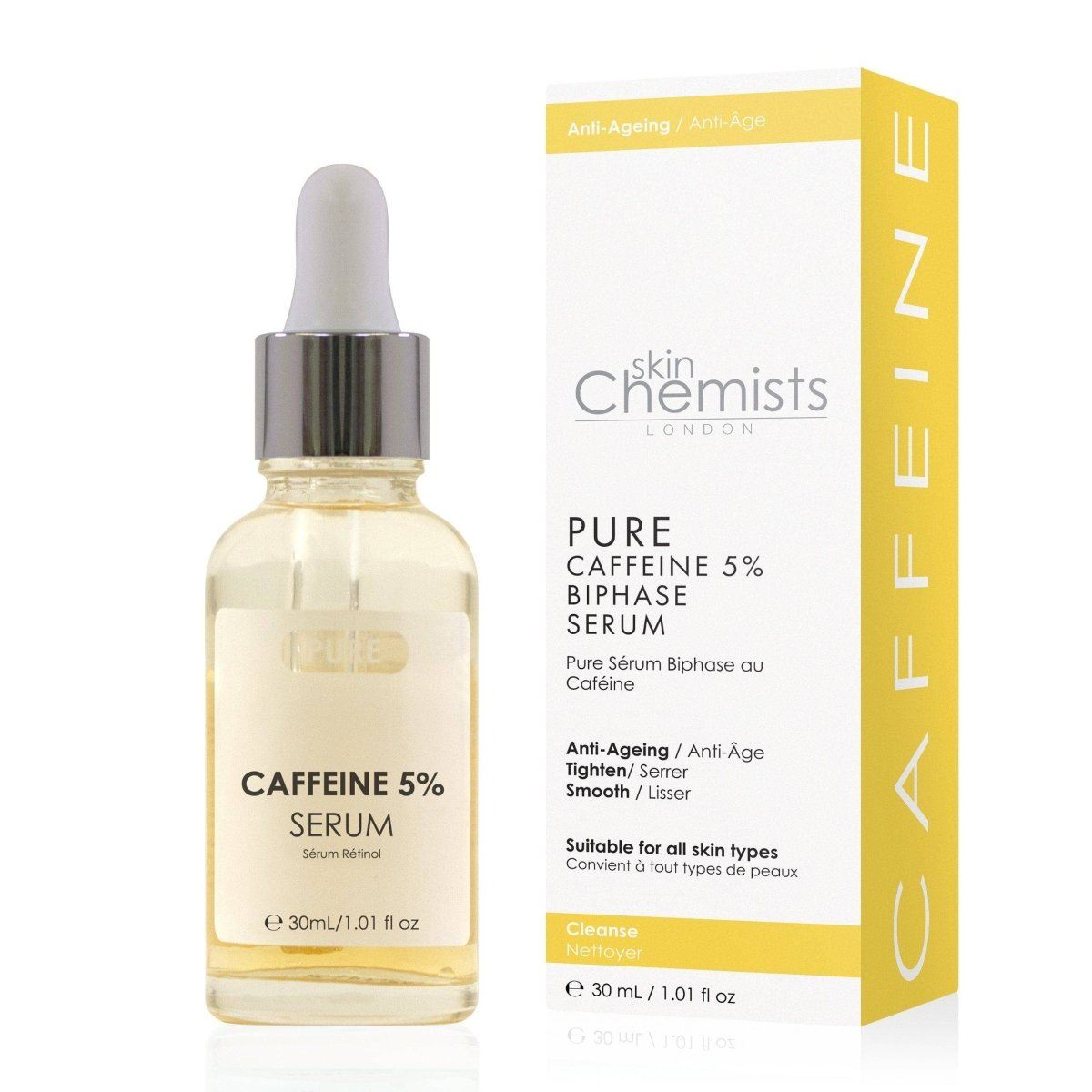 Reines Koffein 5% Biphasen-Serum 30ml