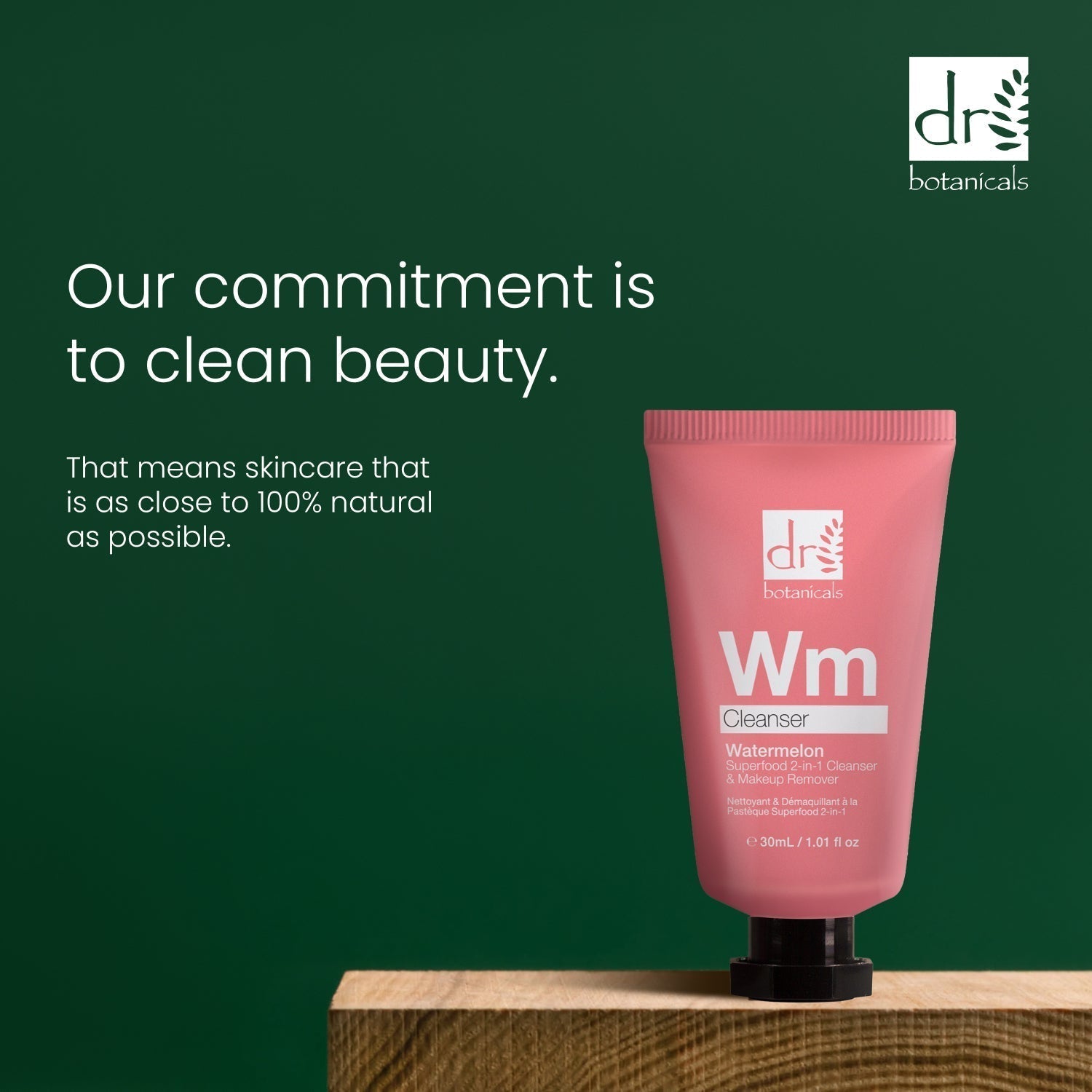 Watermelon Superfood 2-In-1 Cleanser & Makeup Remover 30ml