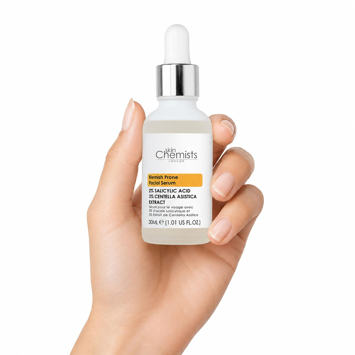 Siero viso per pelle impura con acido salicilico 2% e Centella asiatica 3% 30ml