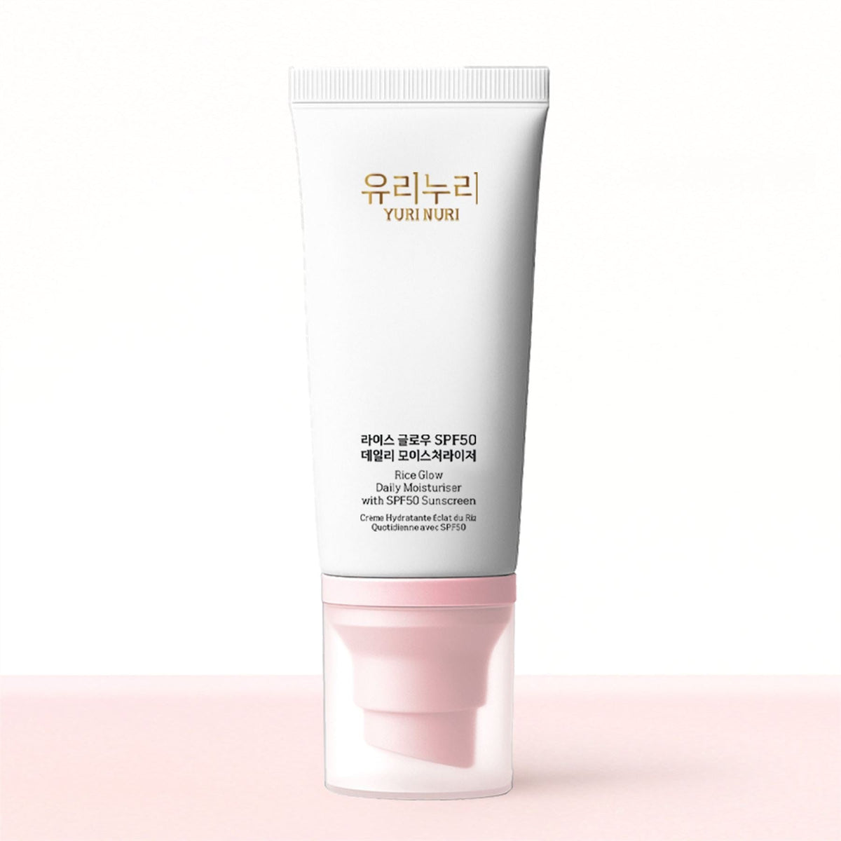 Yuri Nuri 유리누리 Arroz iluminador antiedad SPF 50 60ml