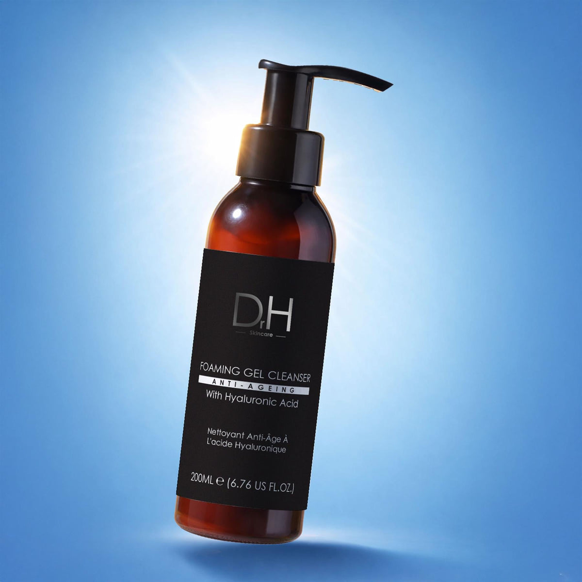 Limpiador en gel espumoso antiedad con ácido hialurónico 200ml