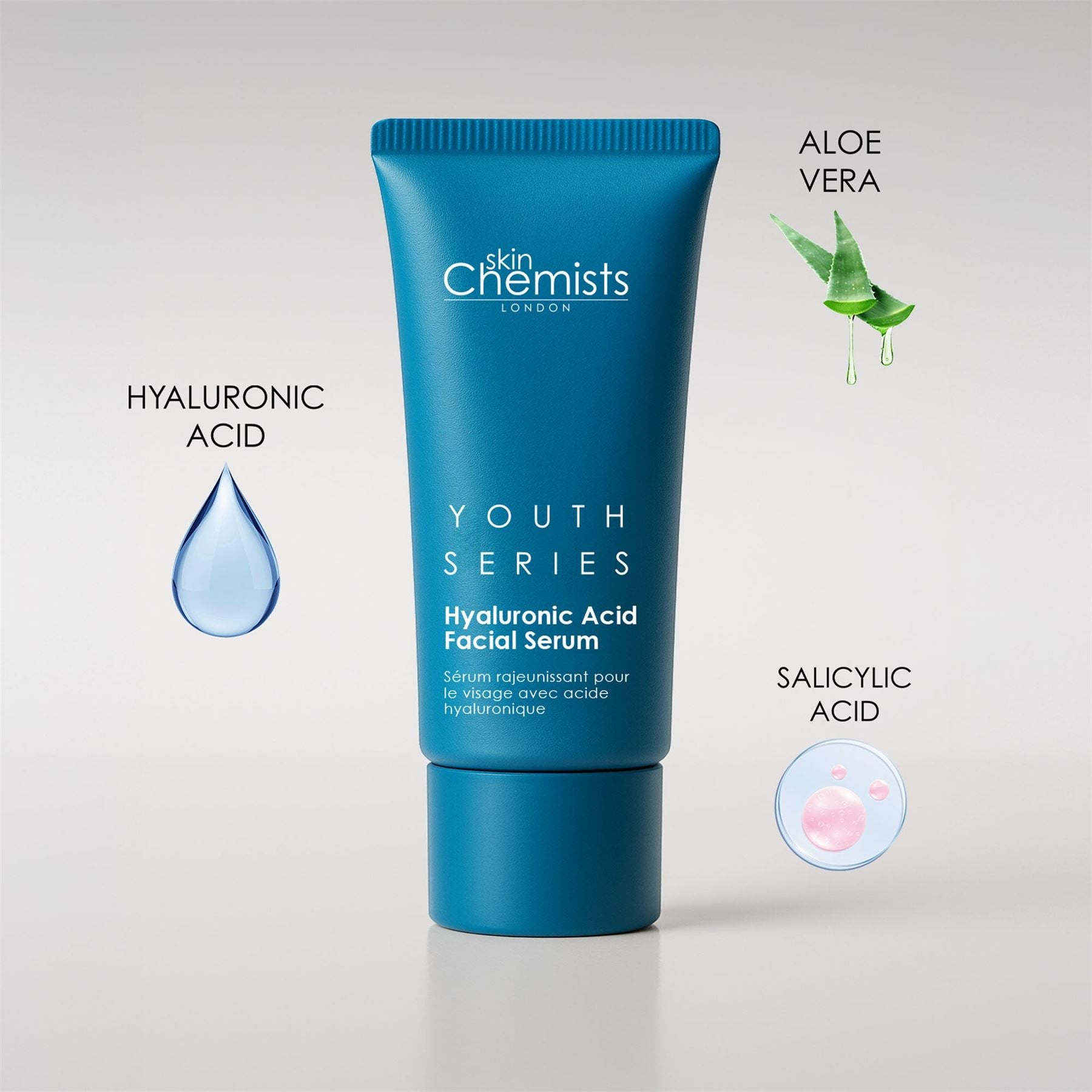skinChemists Hyaluronsäure-Gesichtsserum 30 ml