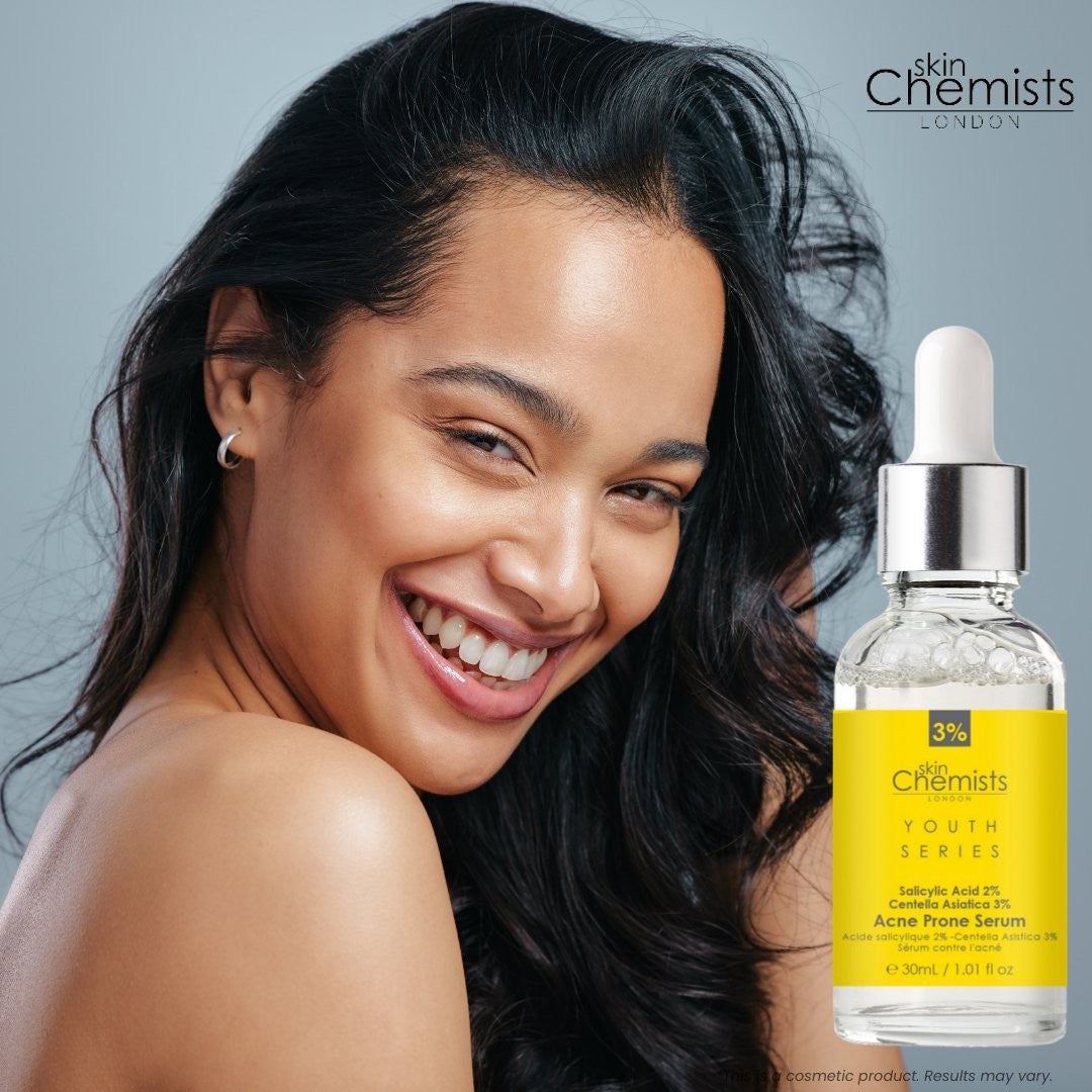 Youth Series Acne Prone Serum Salicylic Acid 2%, Centella Asiatica 3% 30ml