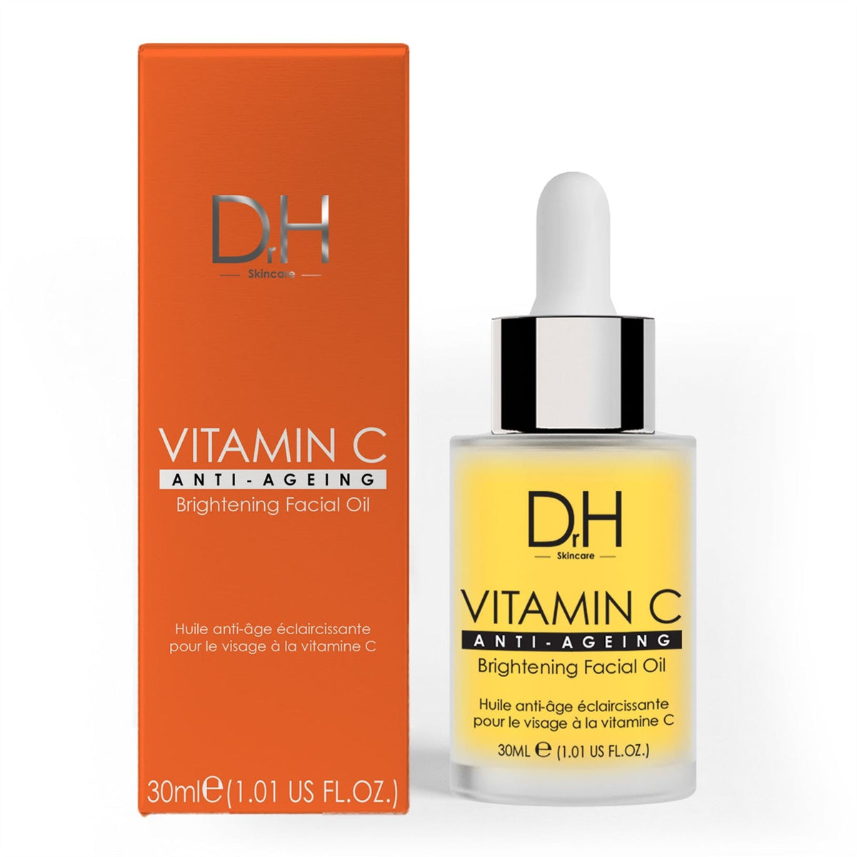 Aceite facial iluminador con vitamina C 30ml