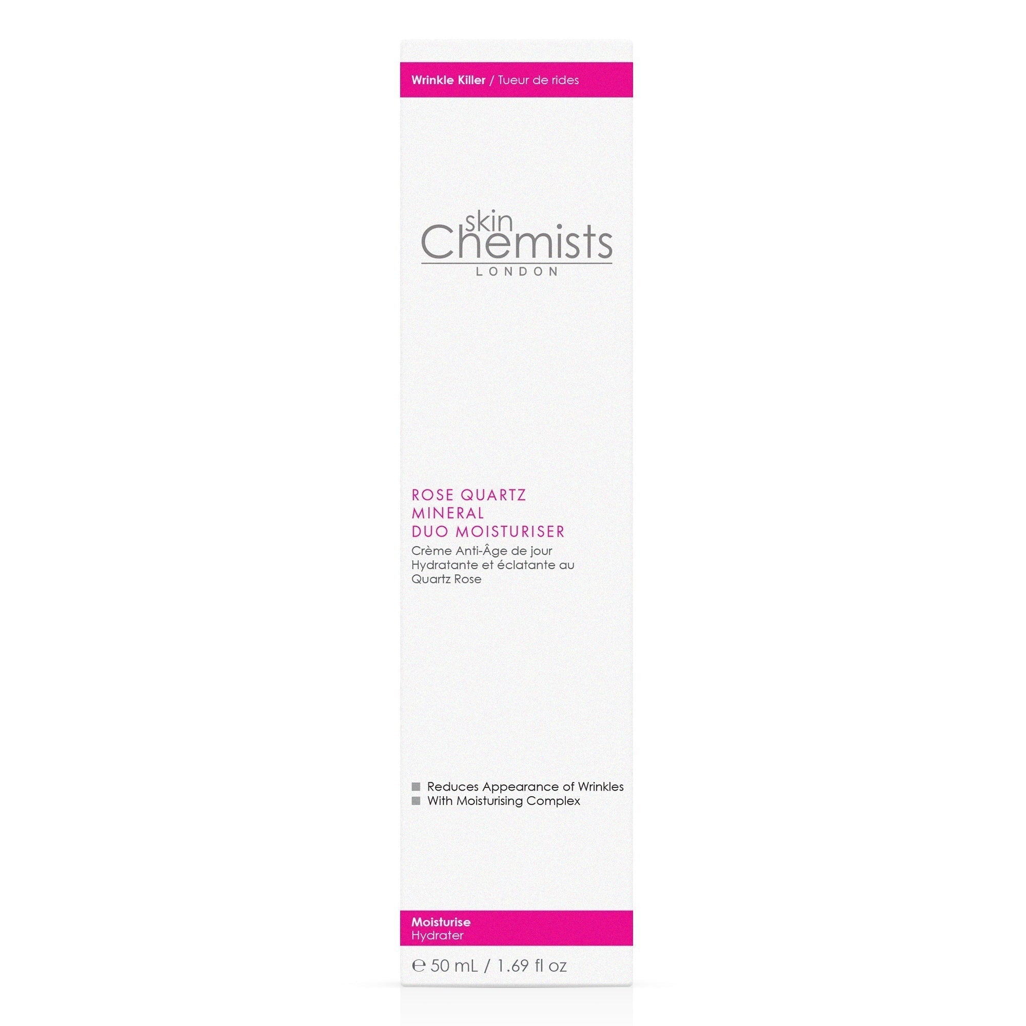 Rosenquarz Duo Feuchtigkeitscreme 50 ml Doppel-Sparpackung